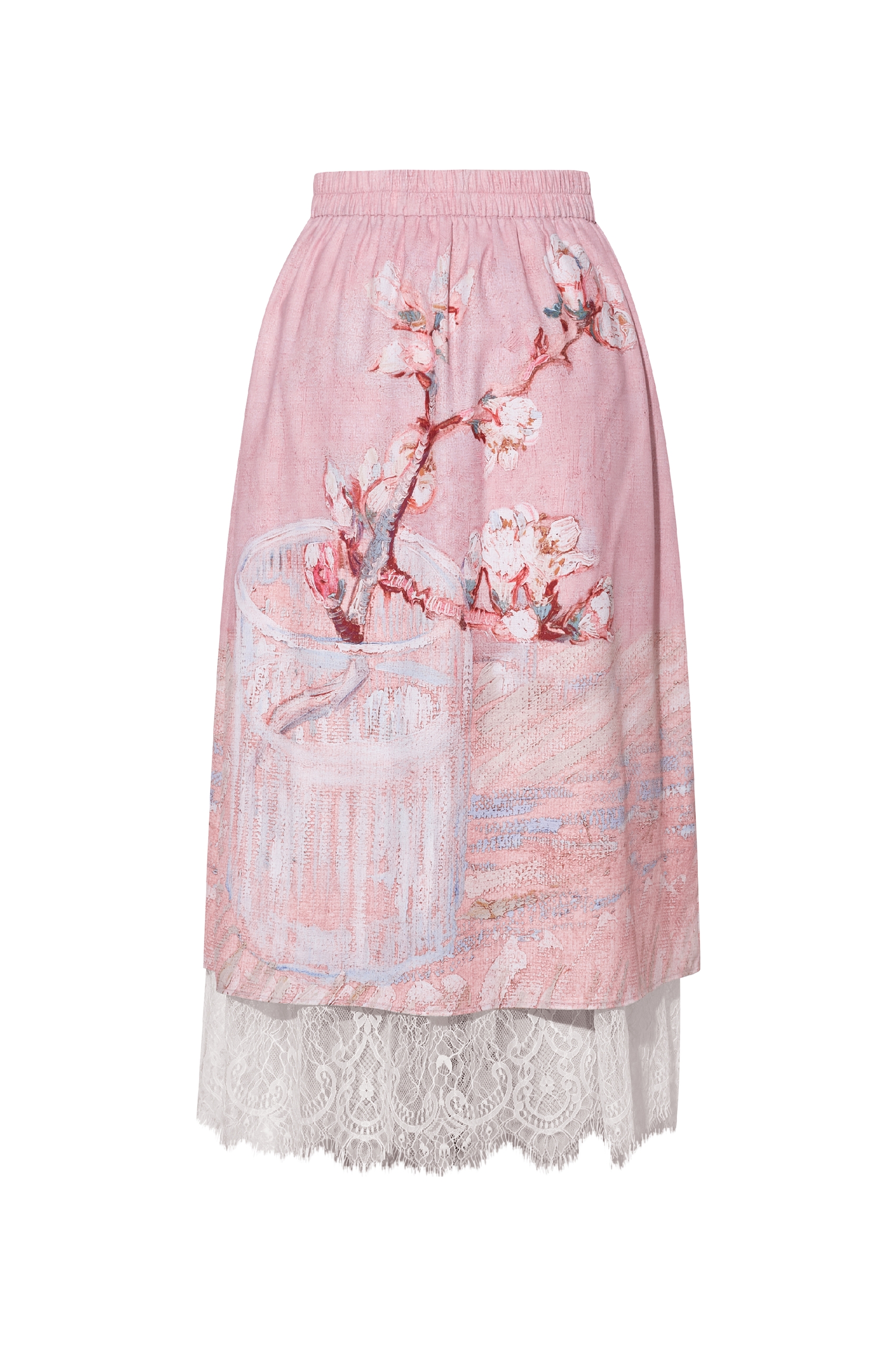 Pink A-Line Skirt