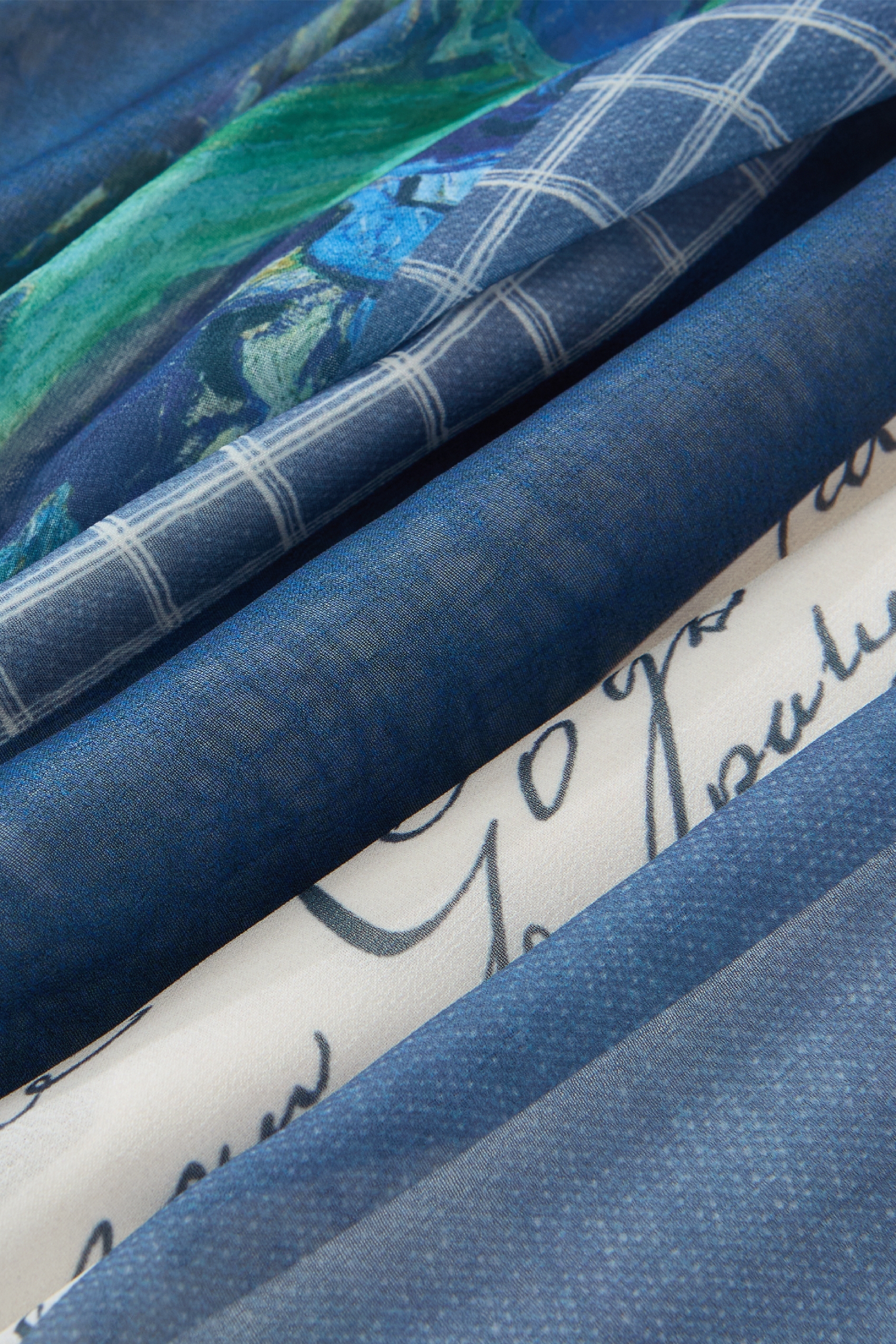 Printed A-Line Skirt