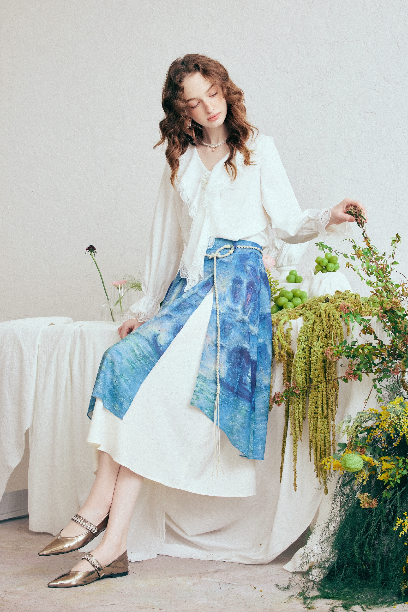 Asymmetrical A-Line Skirt