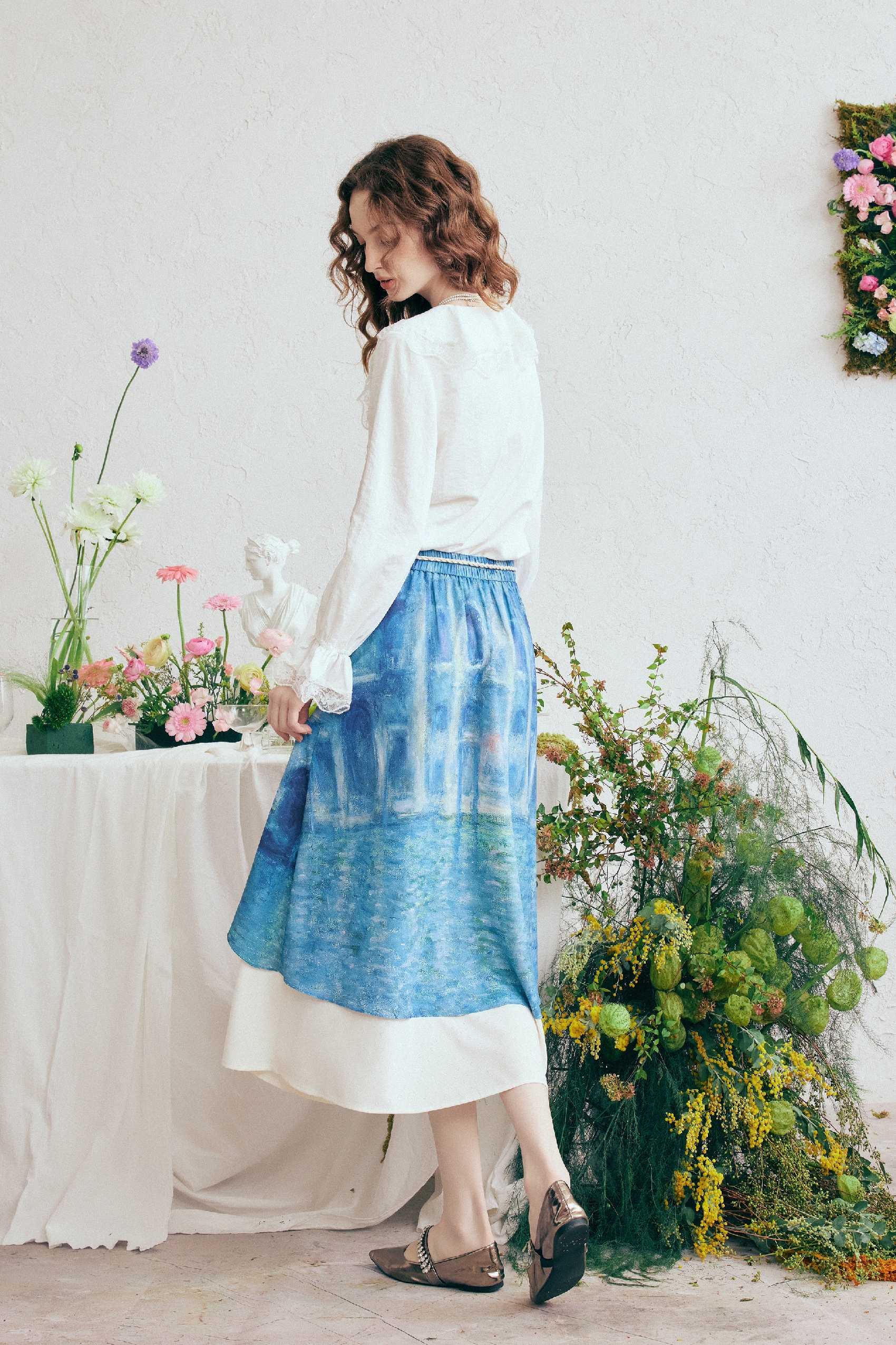 Asymmetrical A-Line Skirt