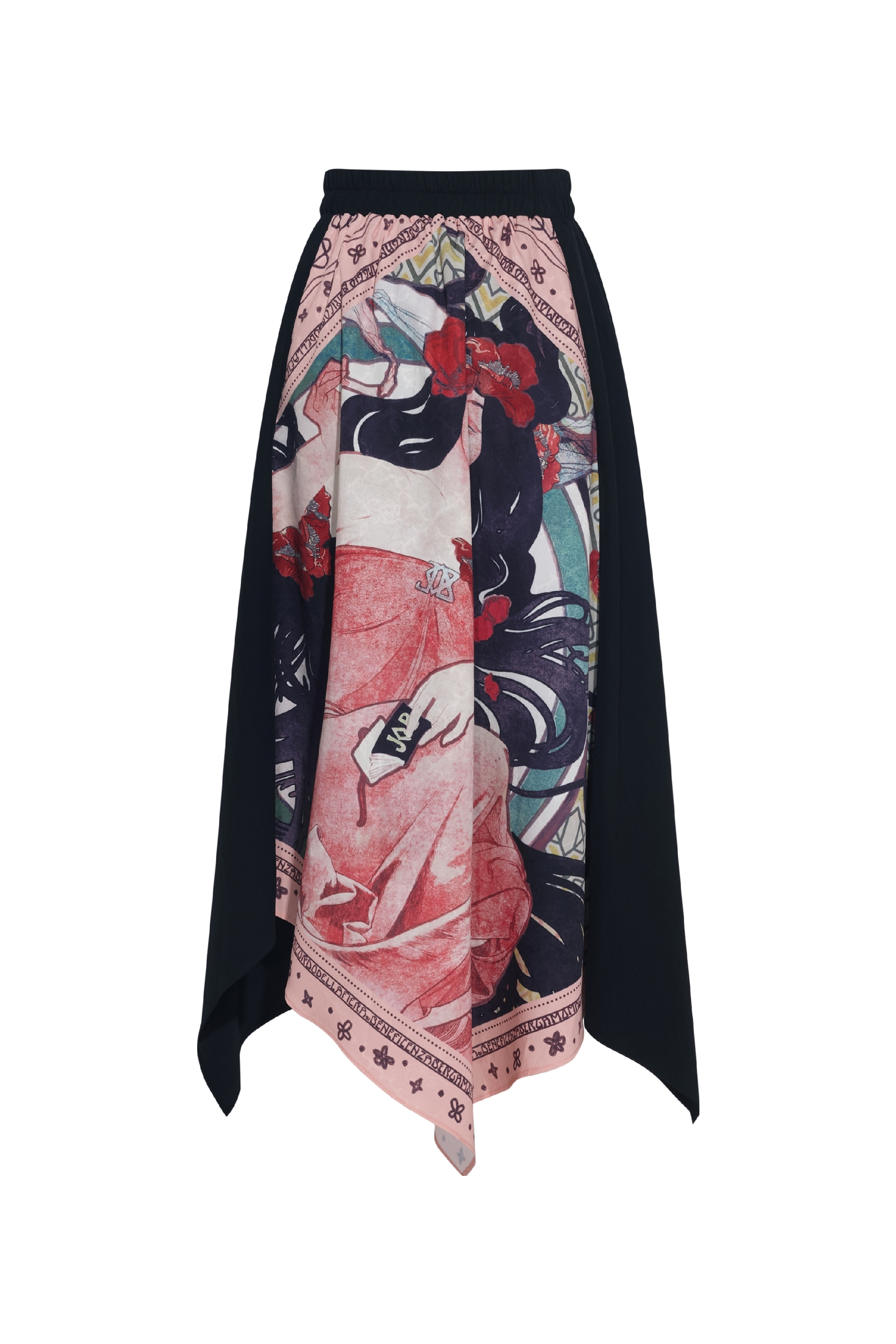 Vintage Asymmetrical Skirt