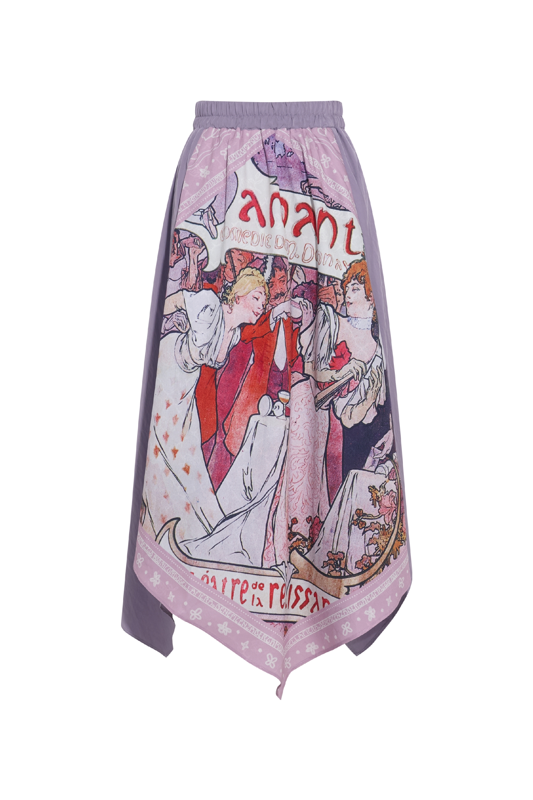 Vintage Asymmetrical Skirt