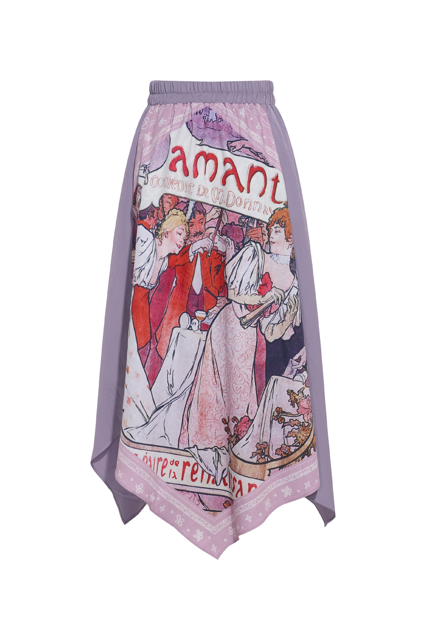 Vintage Asymmetrical Skirt