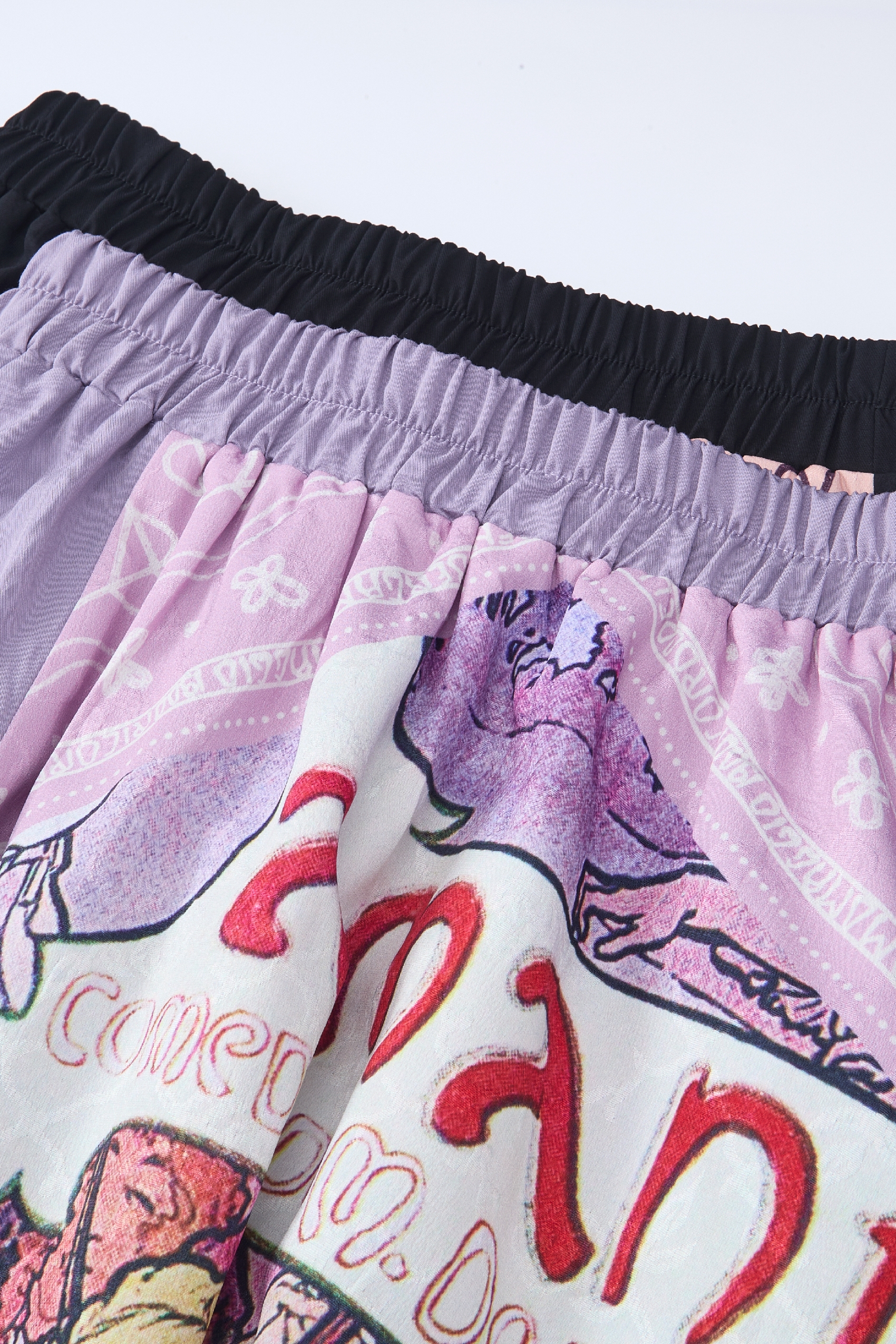 Vintage Asymmetrical Skirt