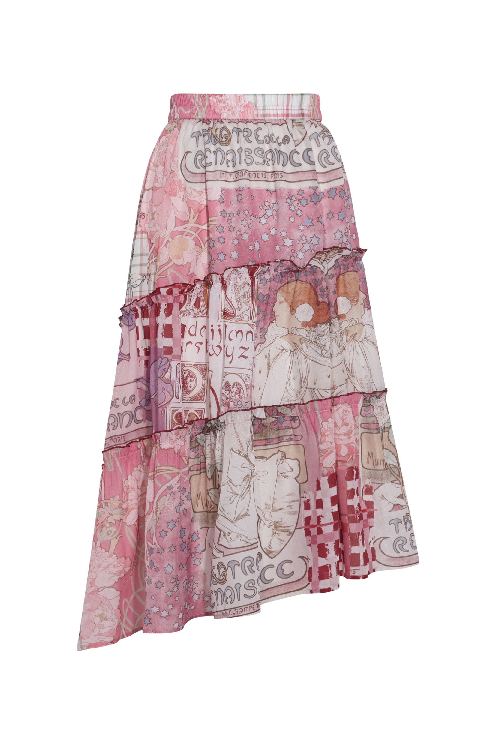 Unique Asymmetrical Skirt