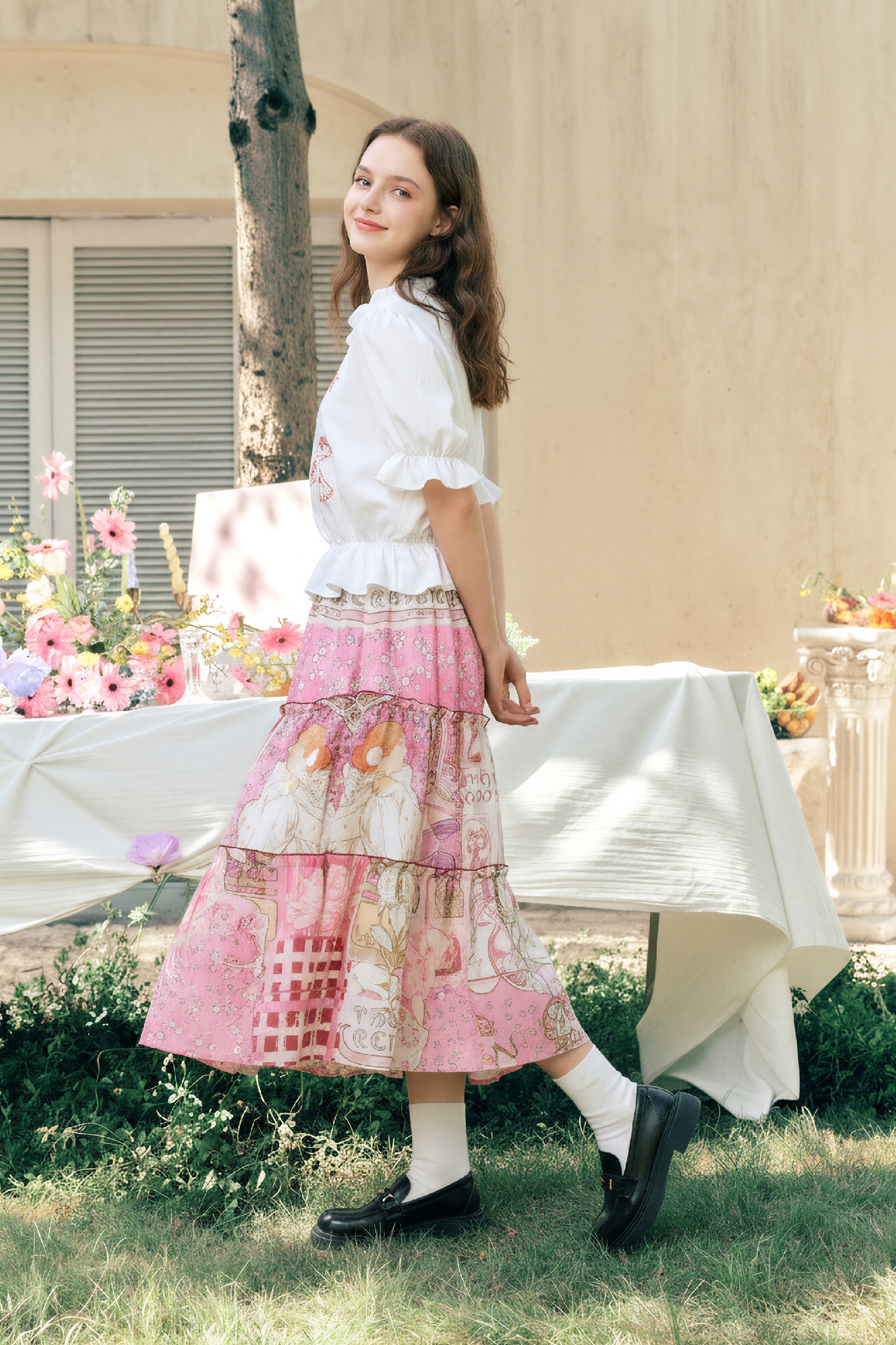 Unique Asymmetrical Skirt