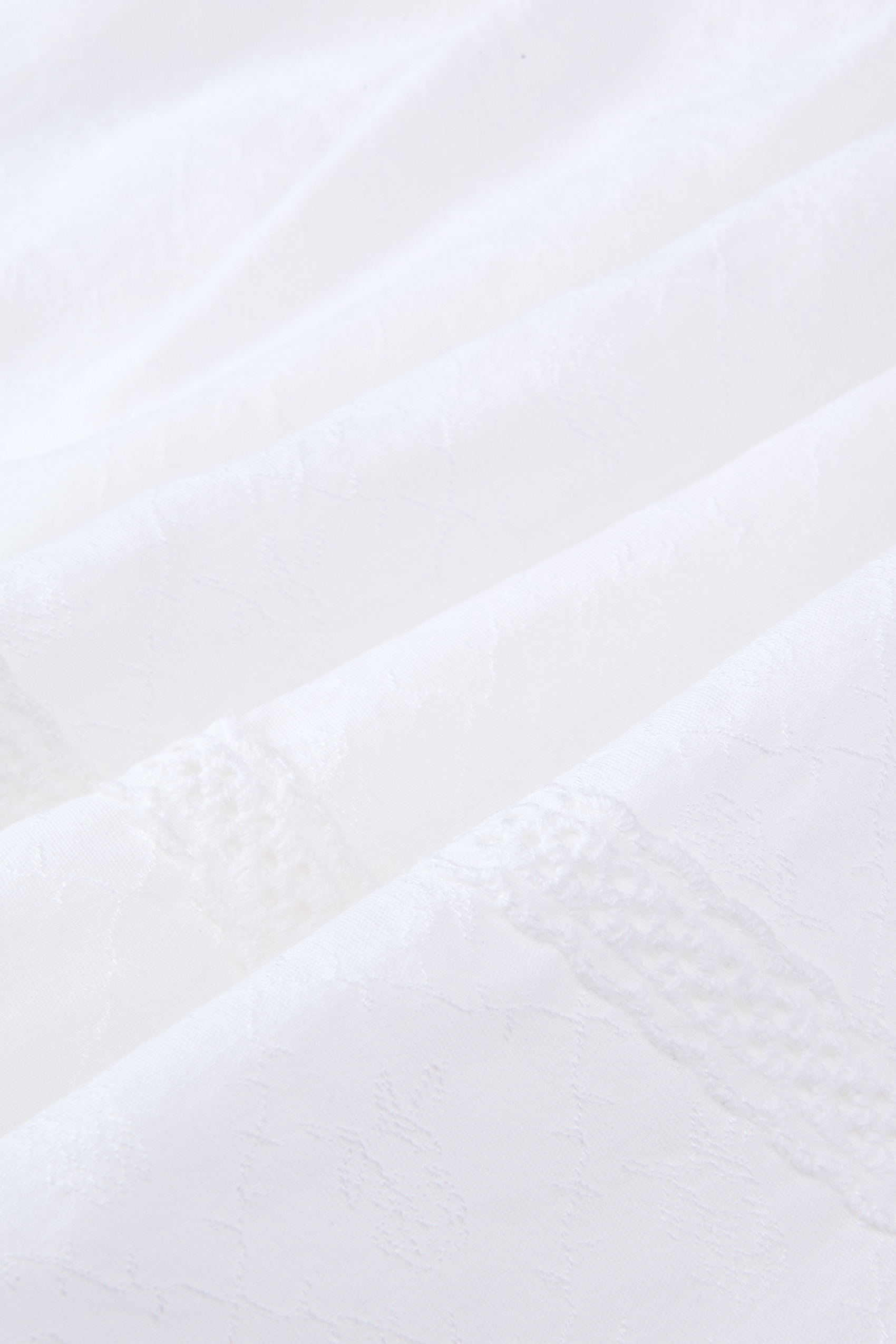 White Lace Mini Skirt