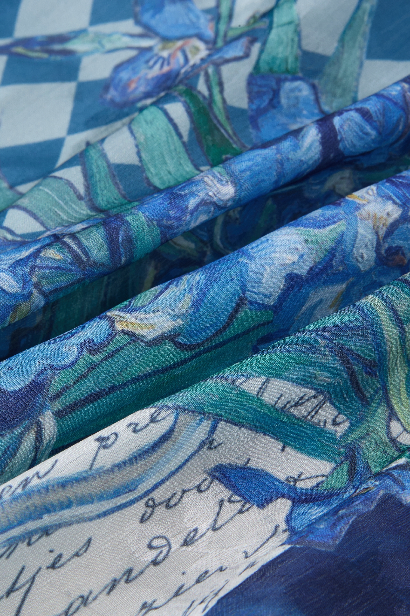 Asymmetrical Print Skirt