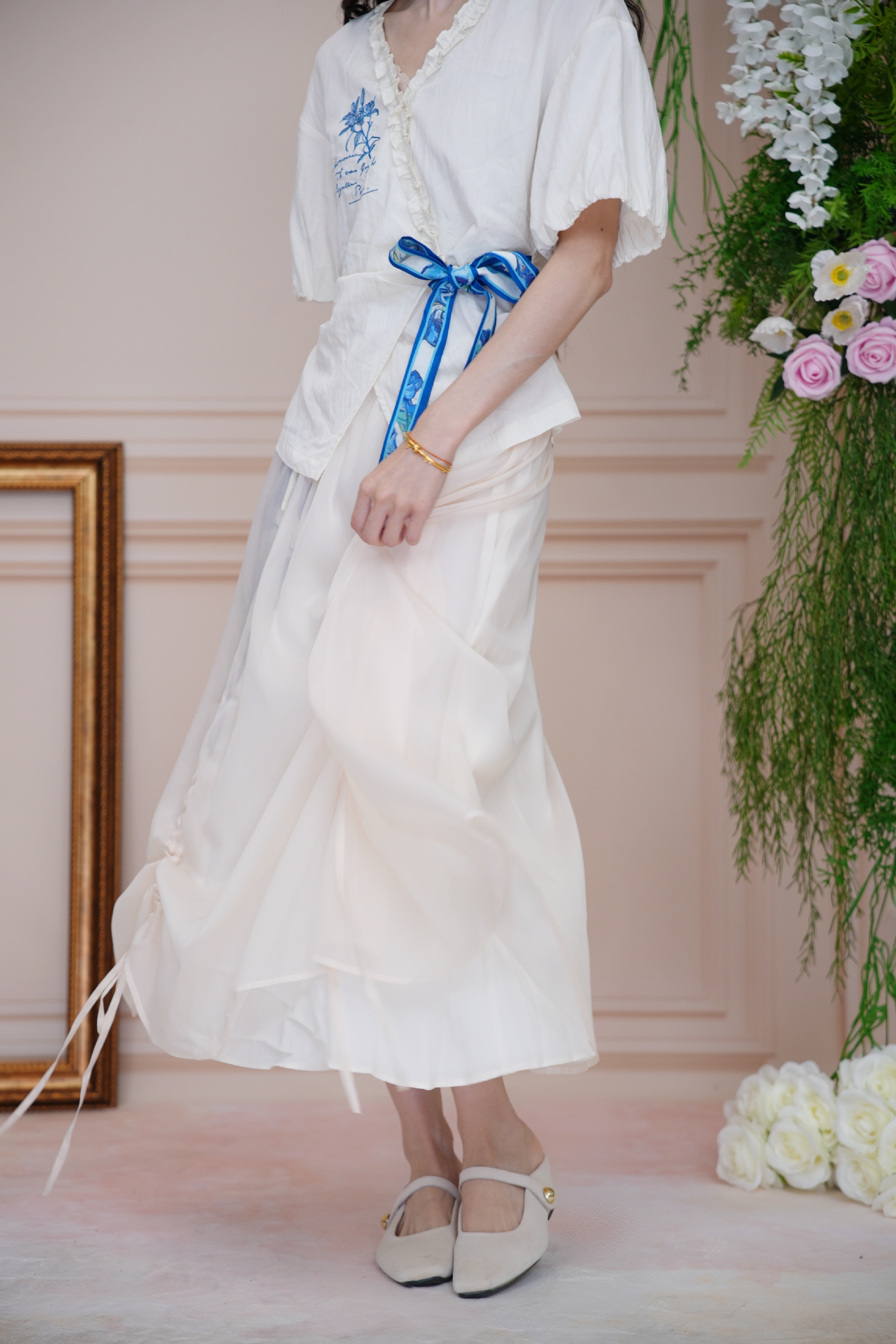 Vintage High-Waisted Skirt