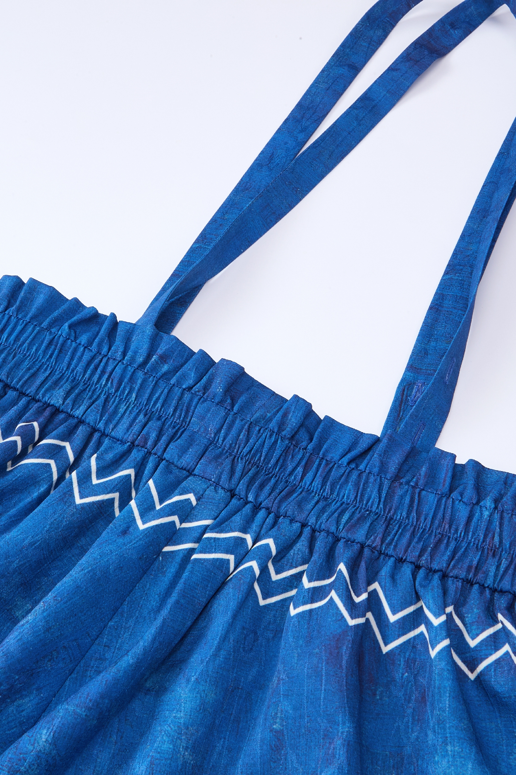 Vintage Floral Suspender Skirt