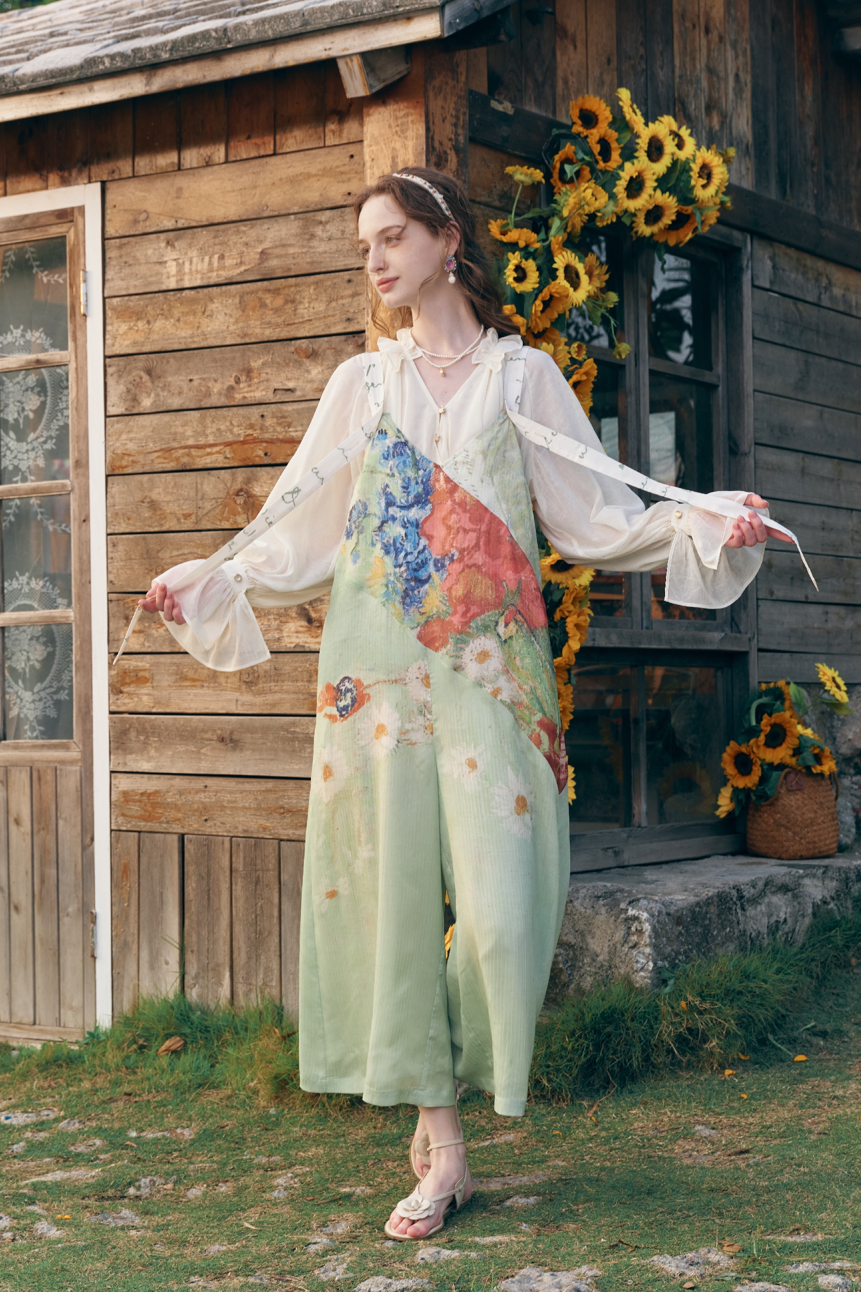 Adjustable Strap Relaxed Overalls