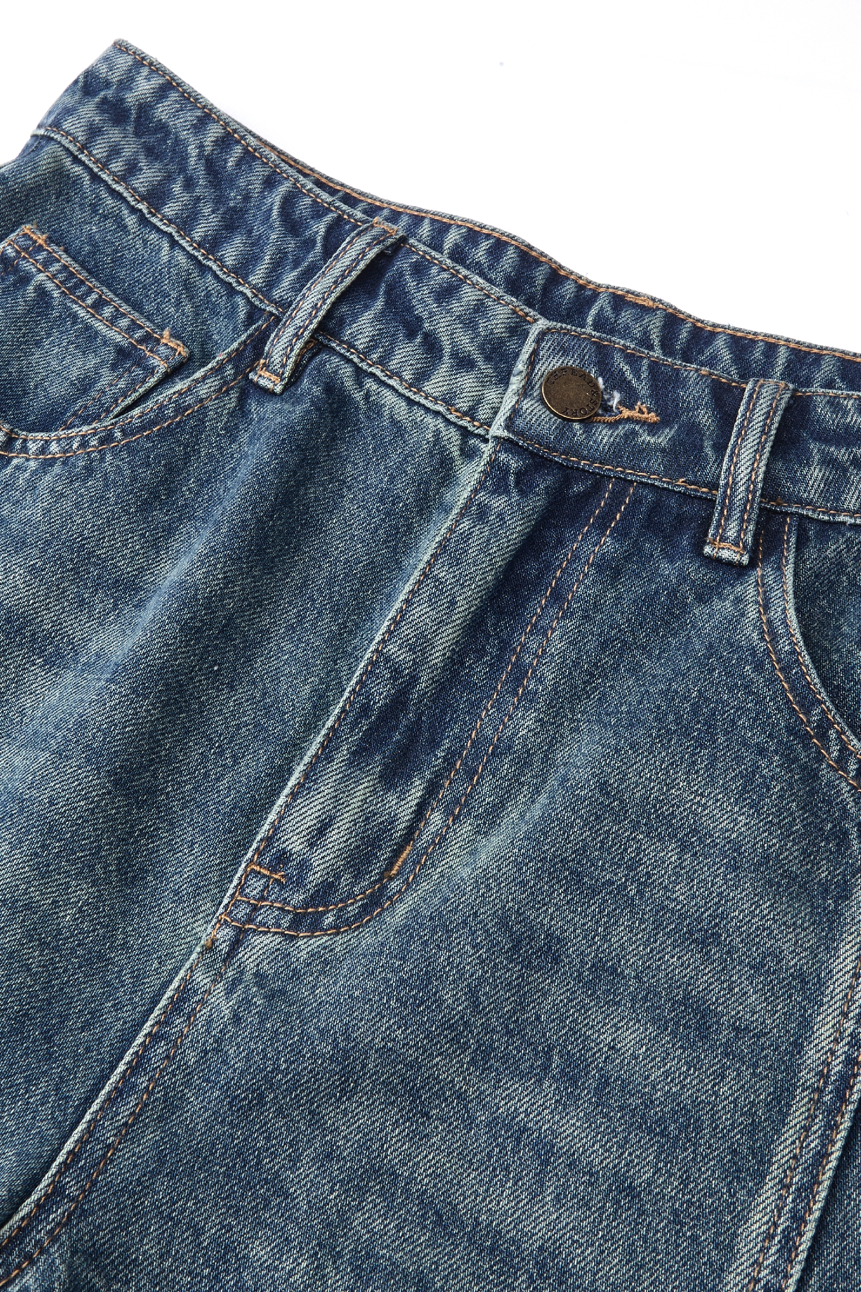 High-Waisted Wide-Leg Jeans