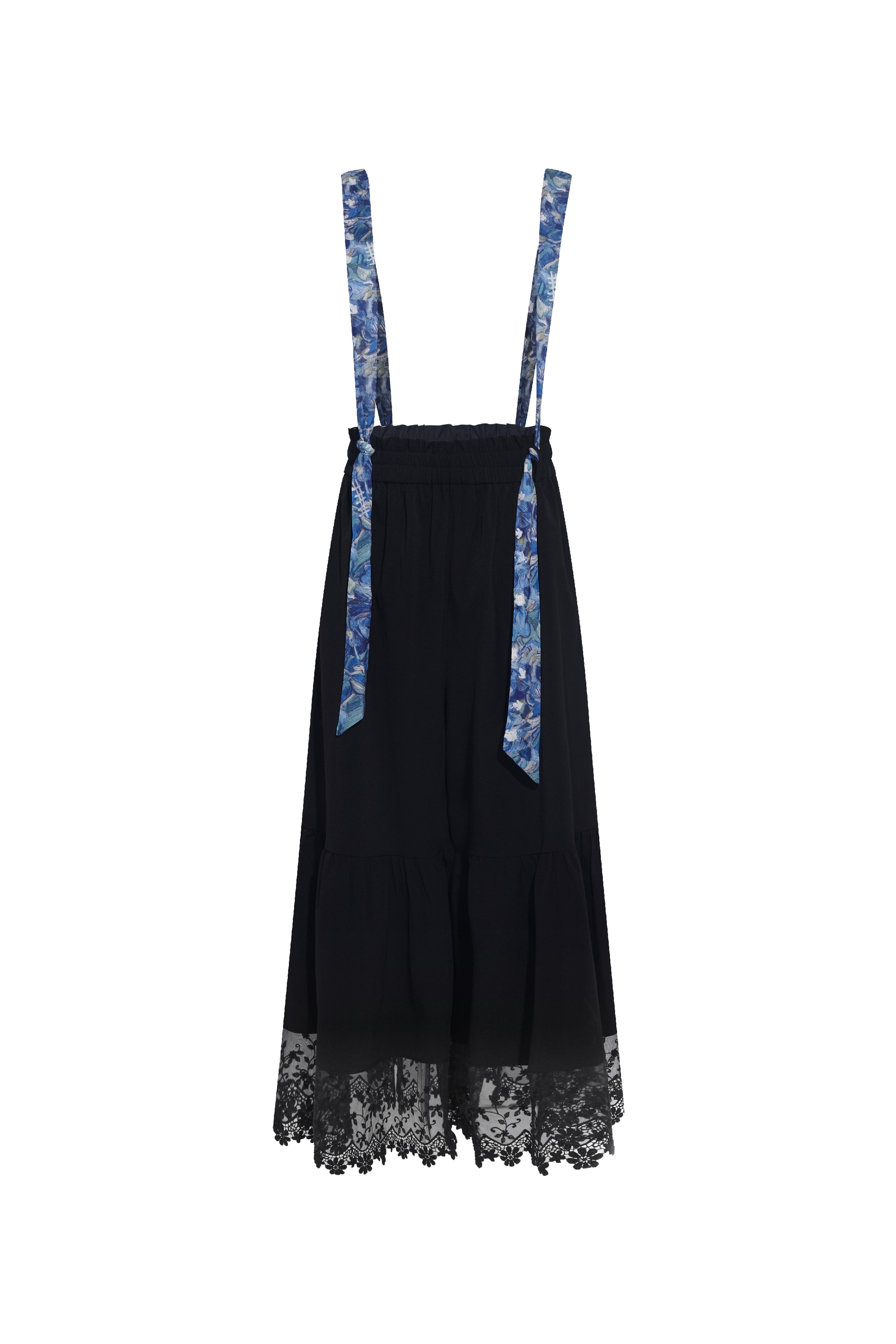 Lace Patchwork Casual Pants