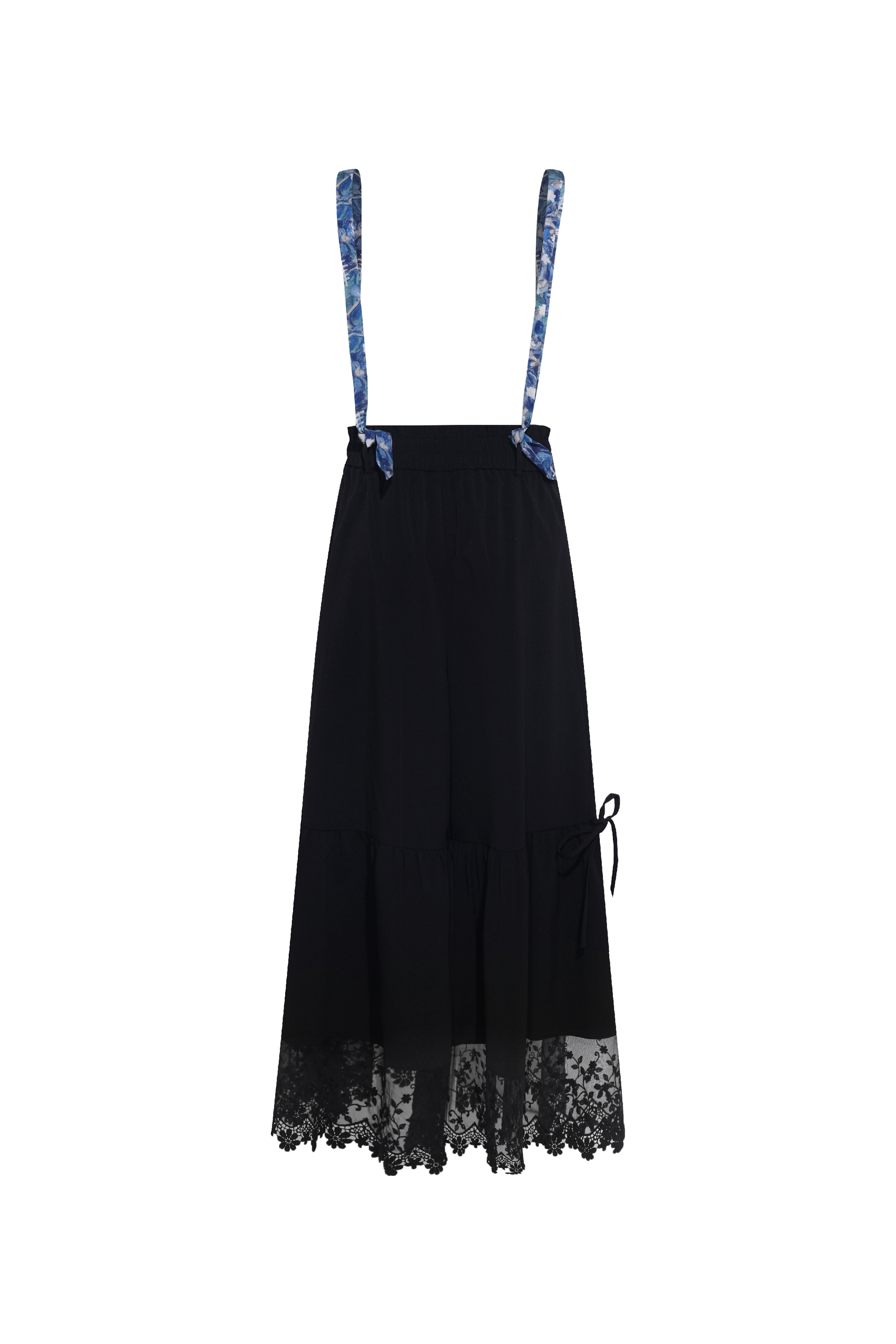 Lace Patchwork Casual Pants