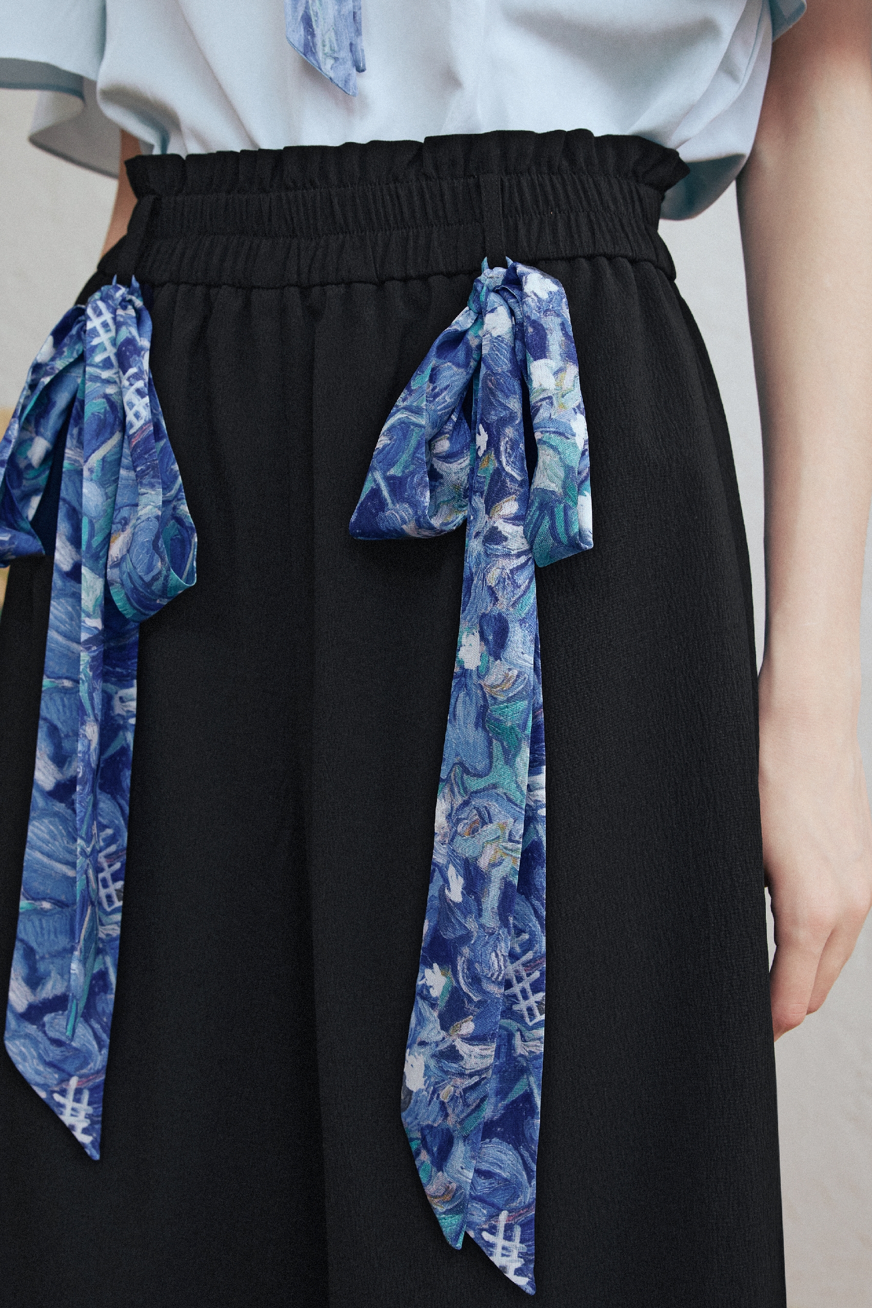 Lace Patchwork Casual Pants