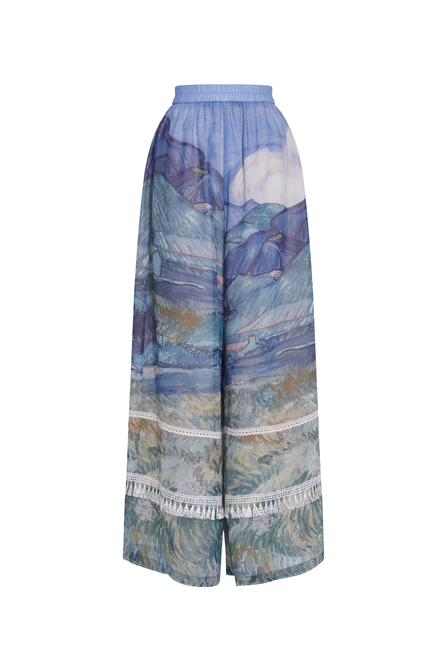 Artistic Printed Casual Pants