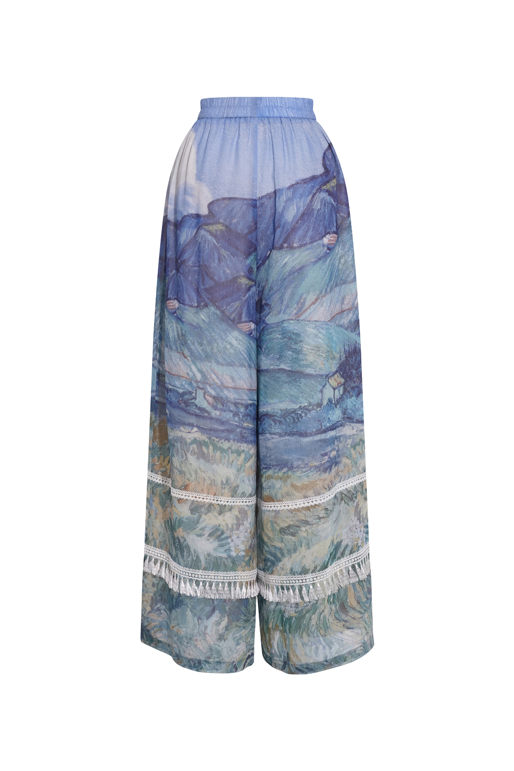 Artistic Printed Casual Pants