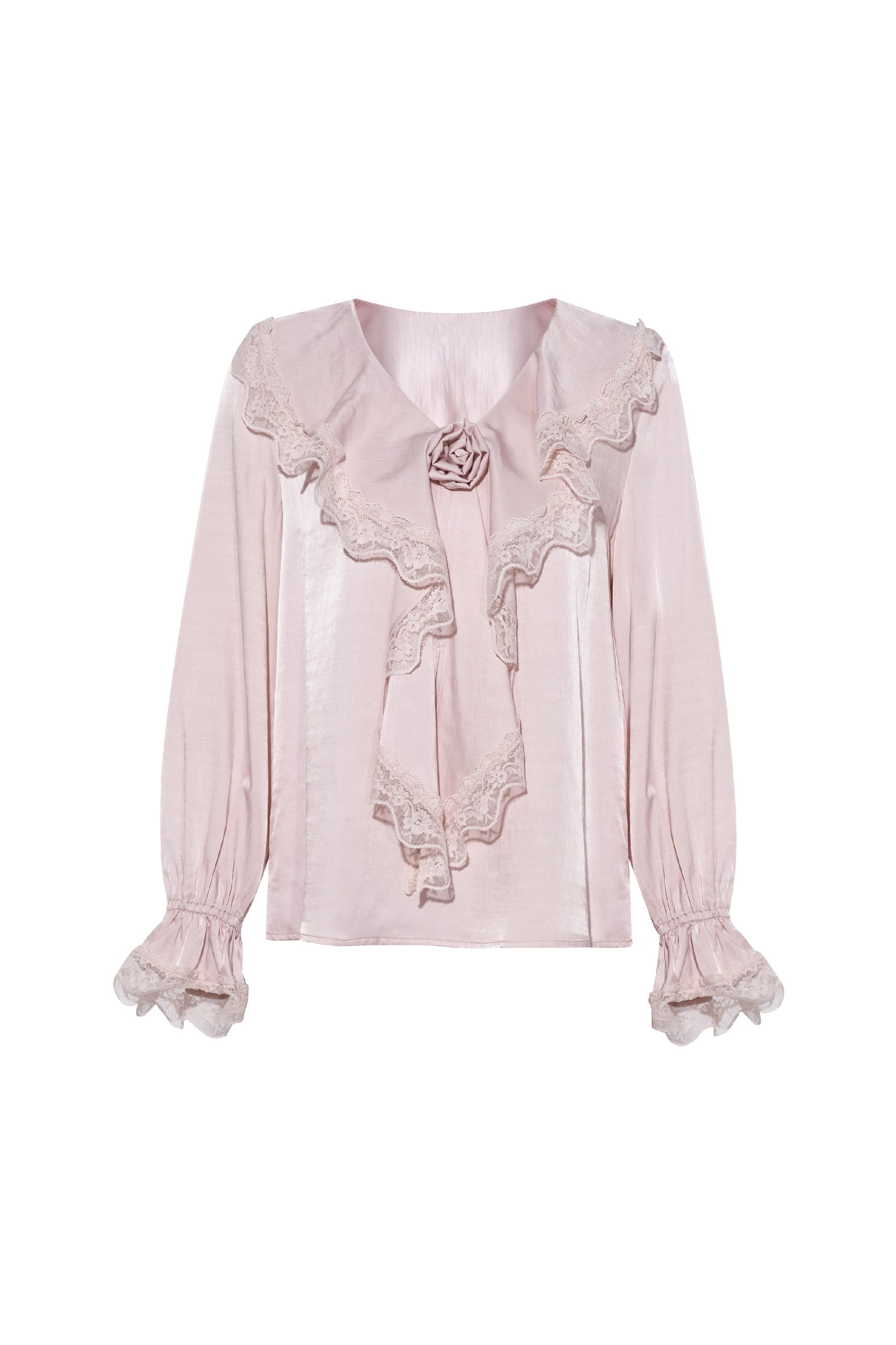 French-Style Pink Shirt