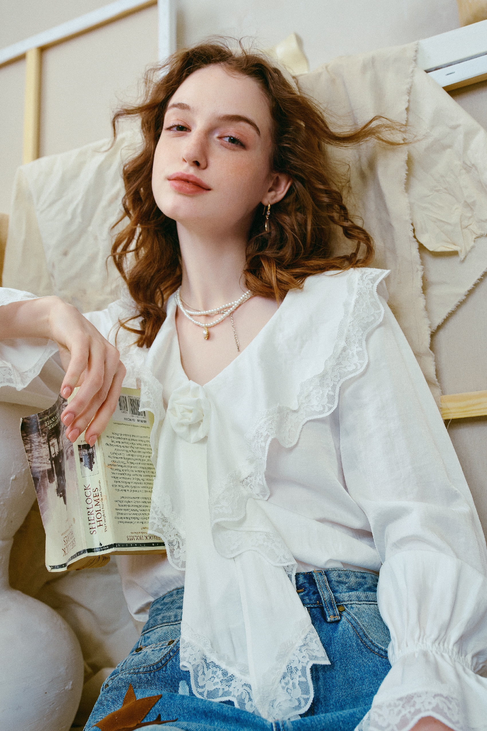 French-Style Pink Shirt