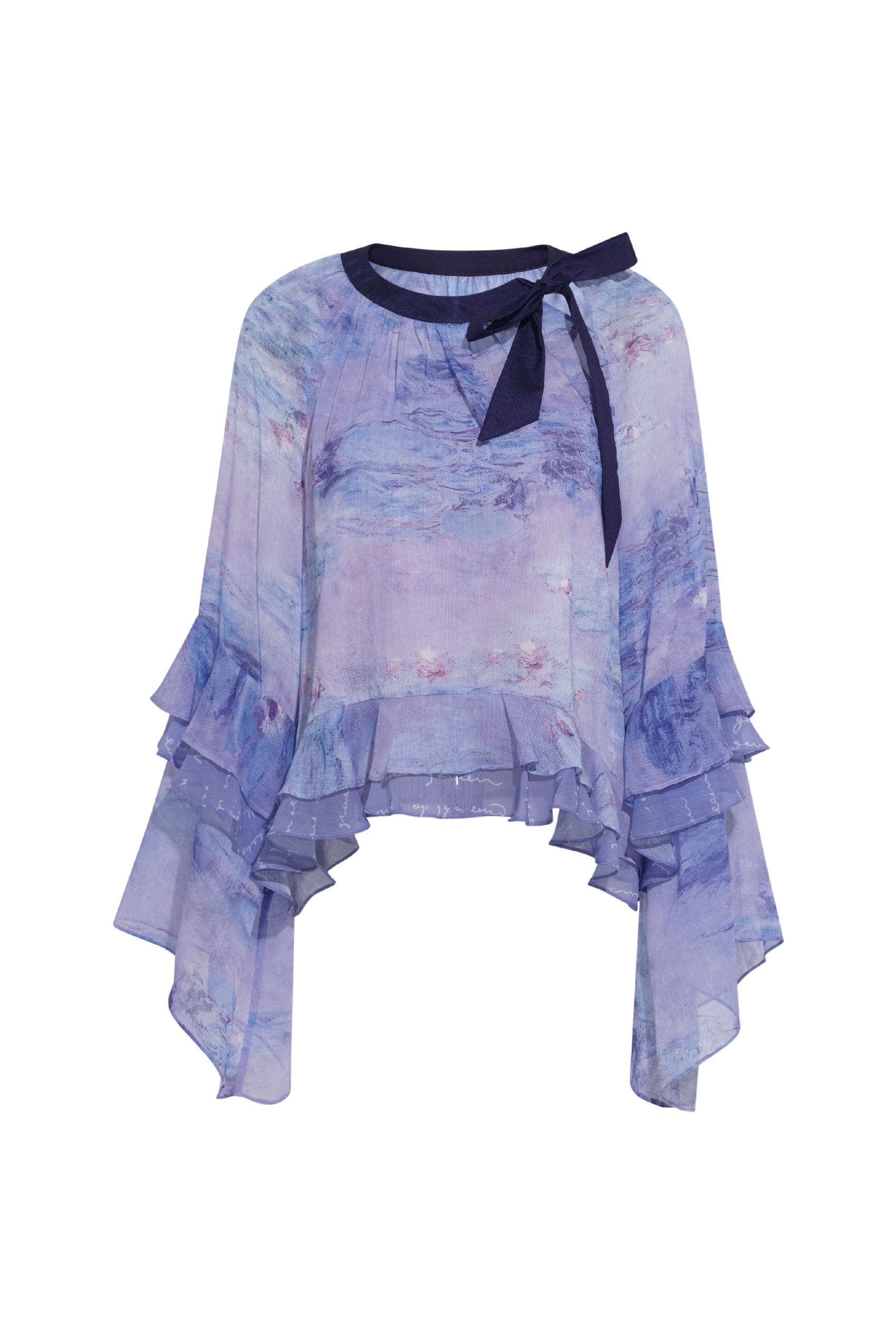 Purple Relaxed-Fit Shirt