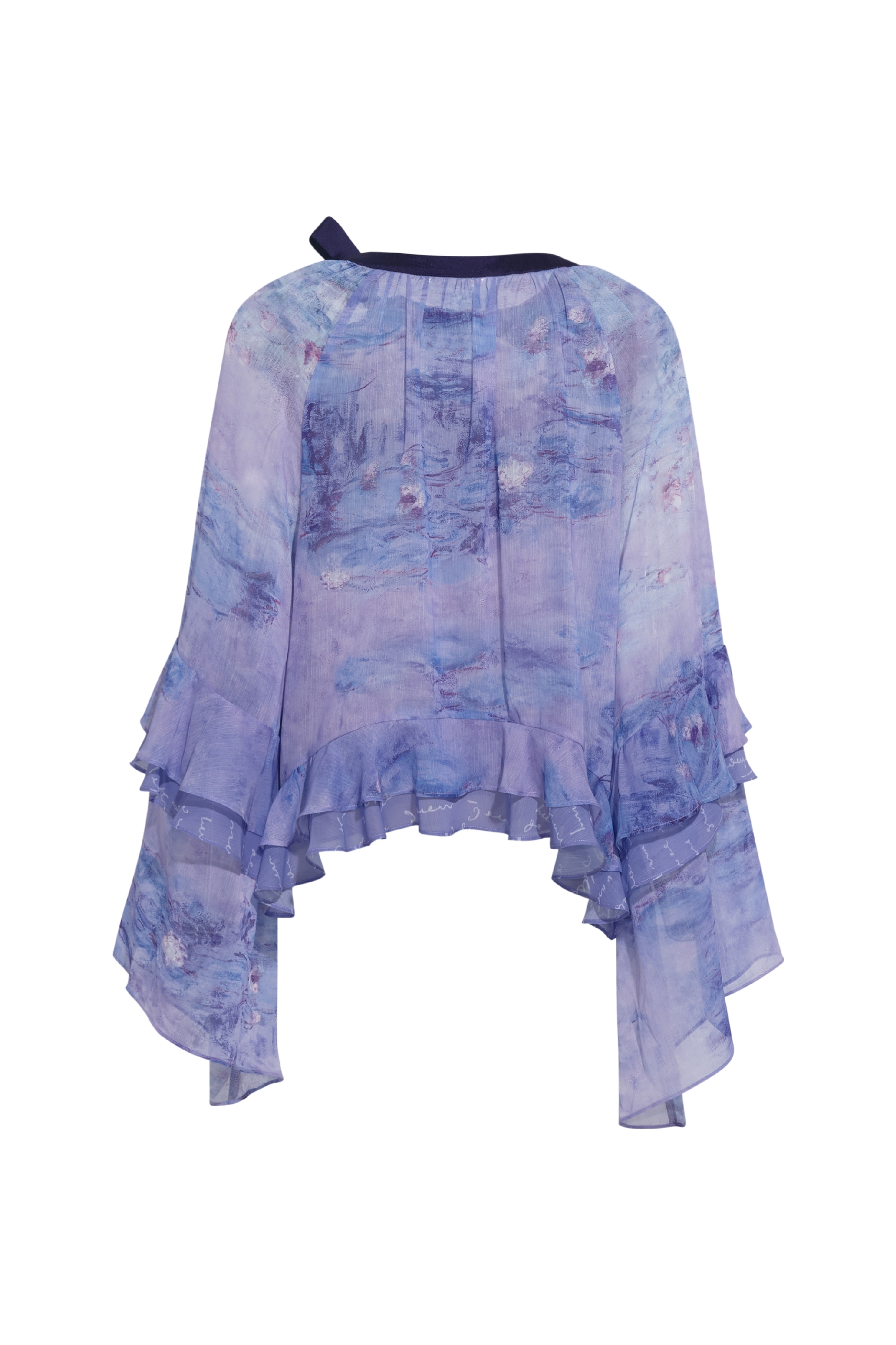 Purple Relaxed-Fit Shirt