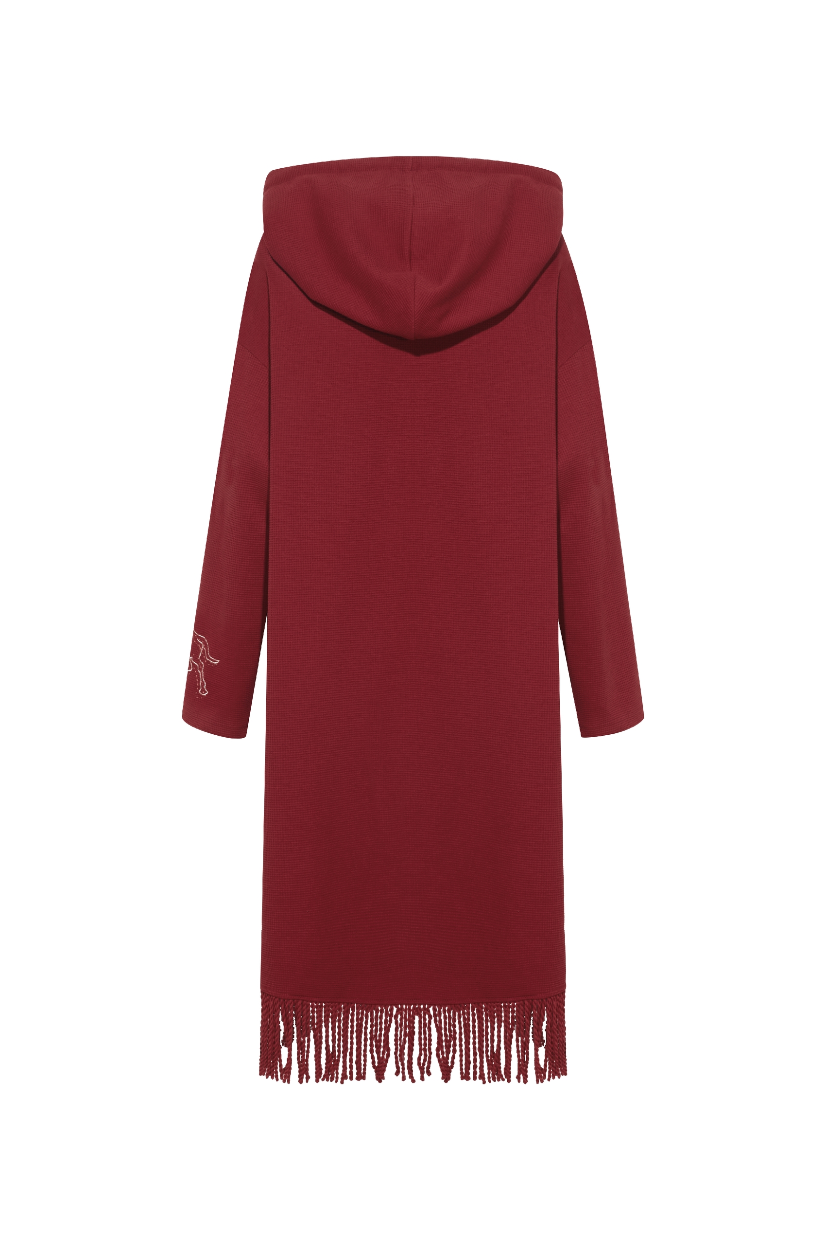 Hooded Designer Sweatshirt Dress