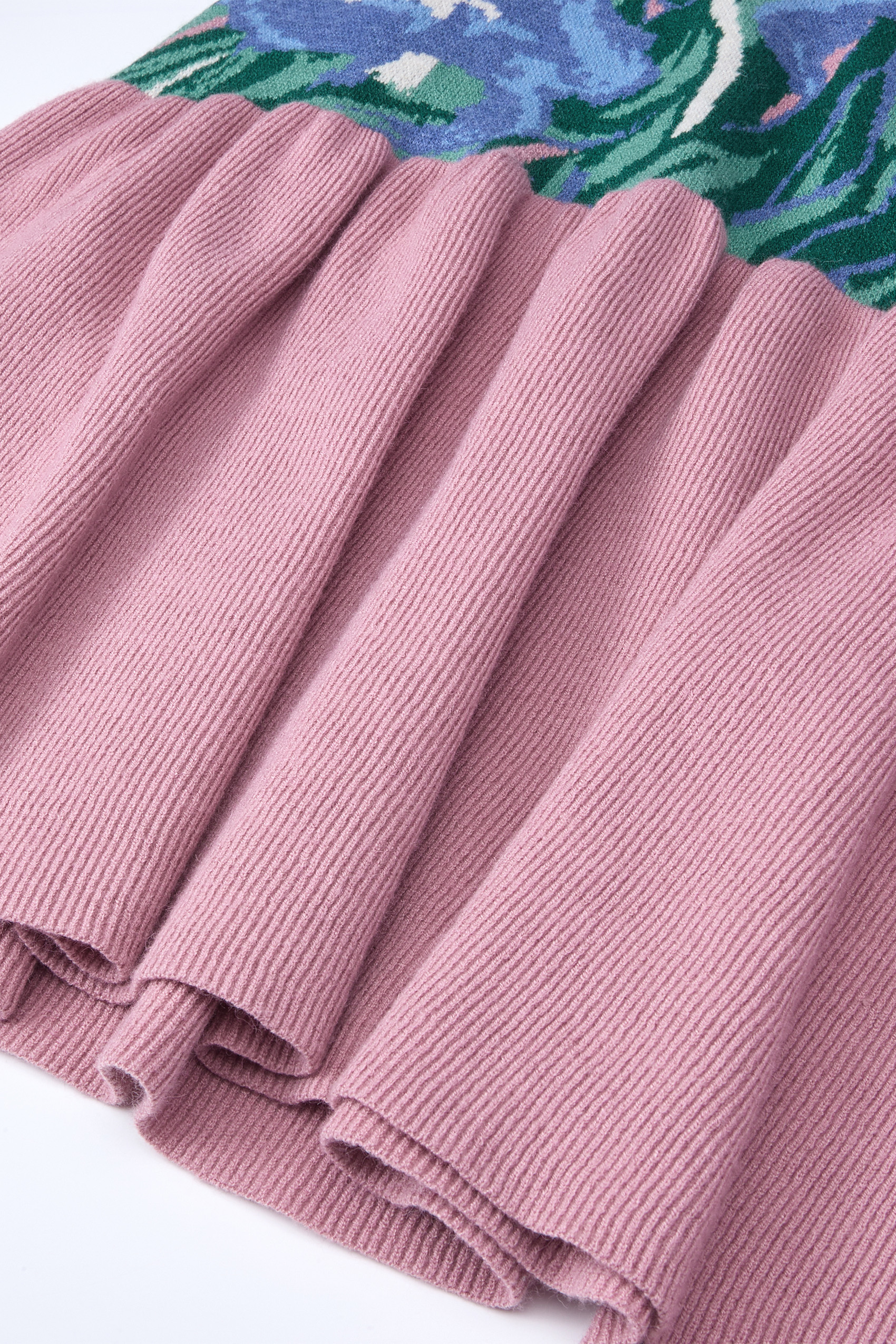 Fresh Printed Knit Vest Dress