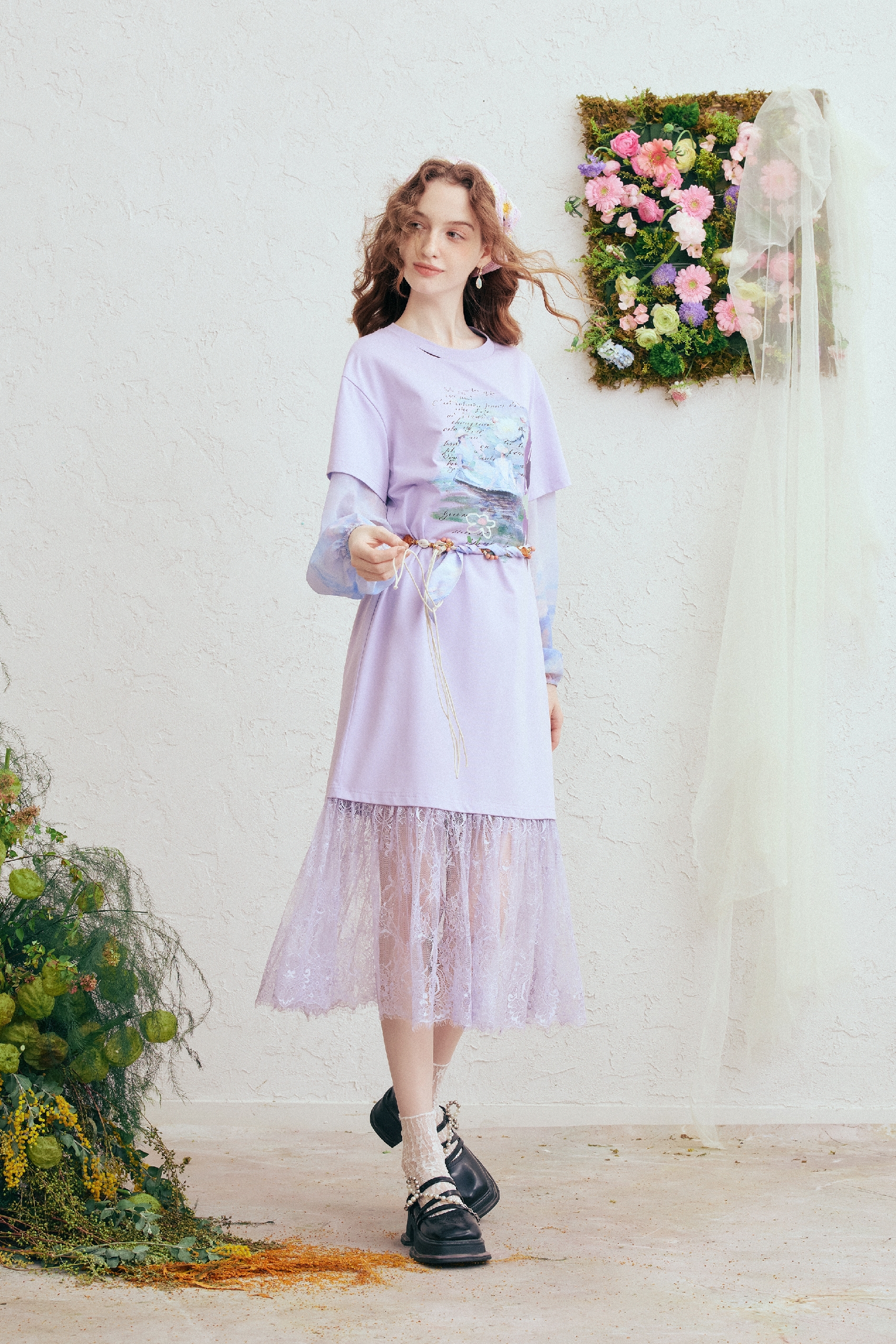 Layered T-Shirt Dress