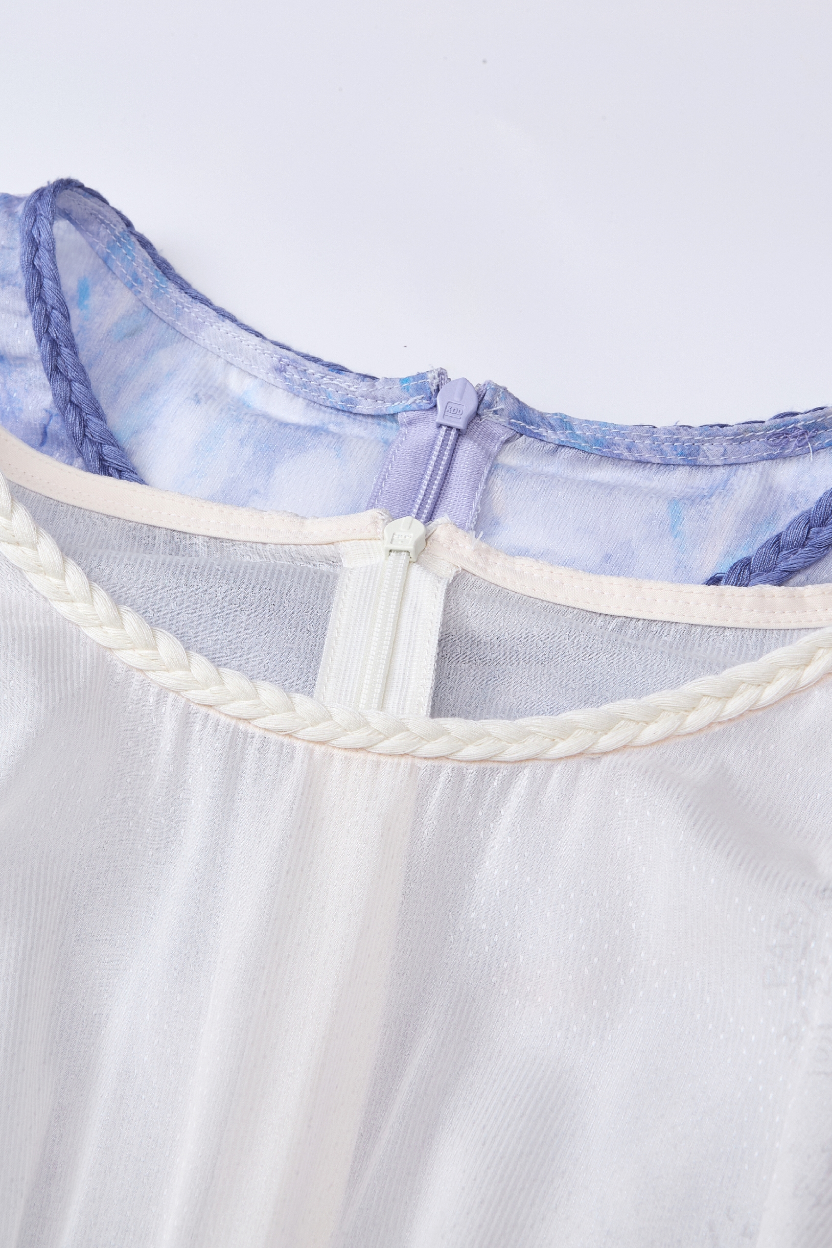 Printed Tie-Waist Dress