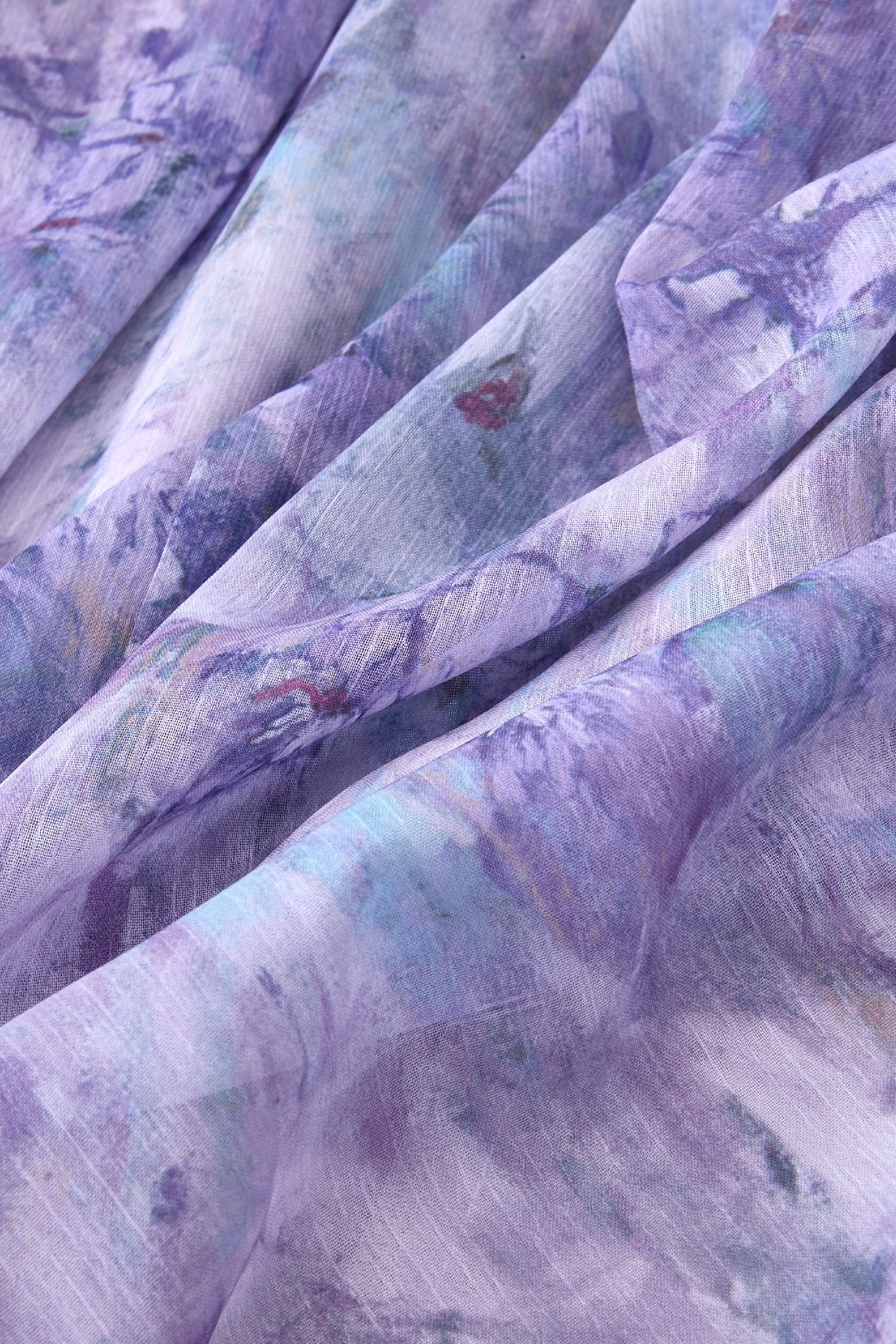 French-Inspired Chiffon Dress