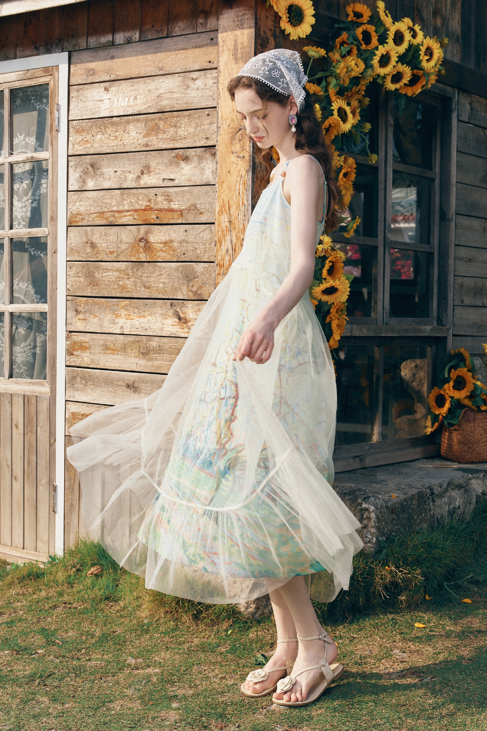 French-Style A-Line Dress