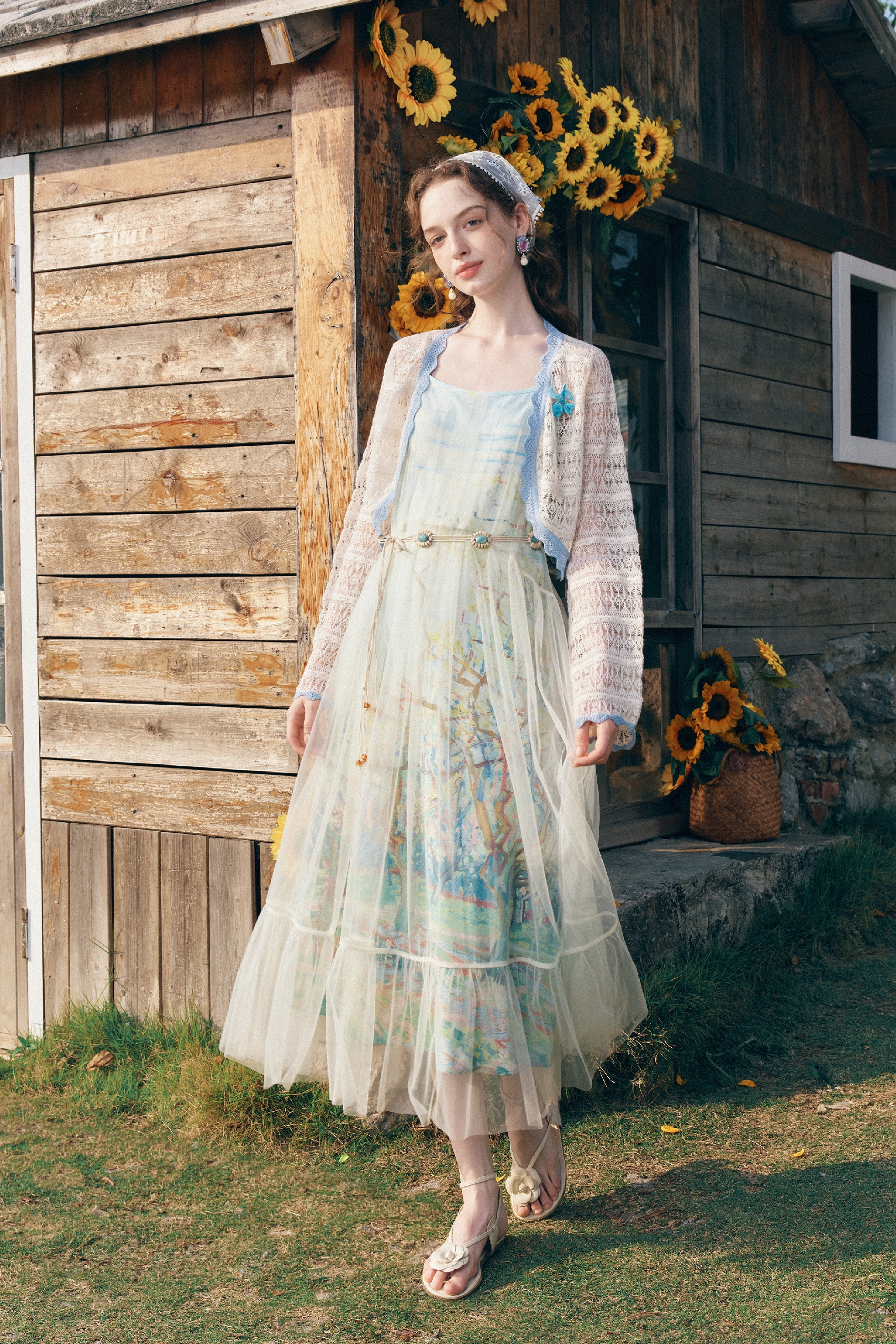 French-Style A-Line Dress