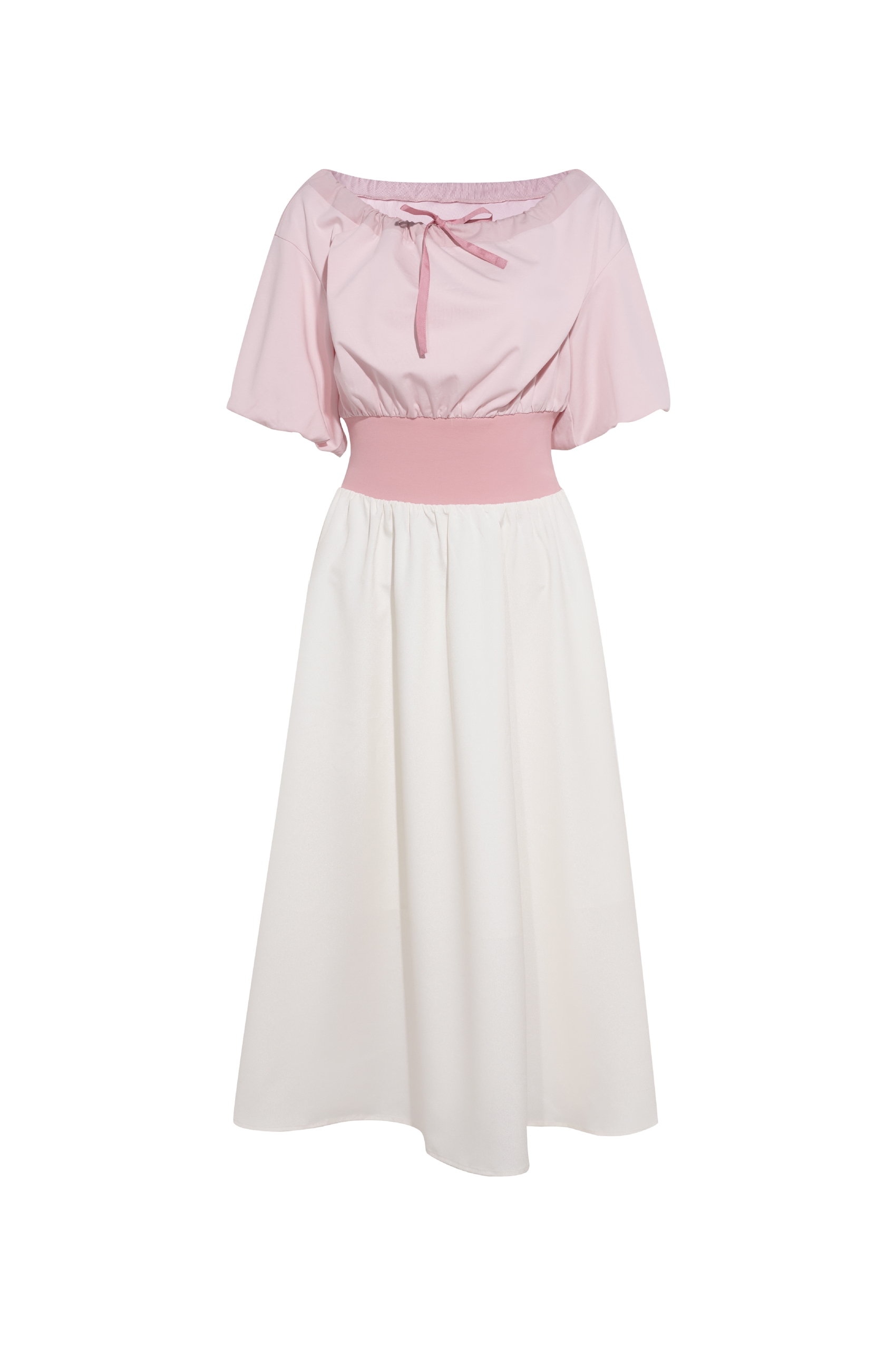 Vintage Puff Sleeve Dress