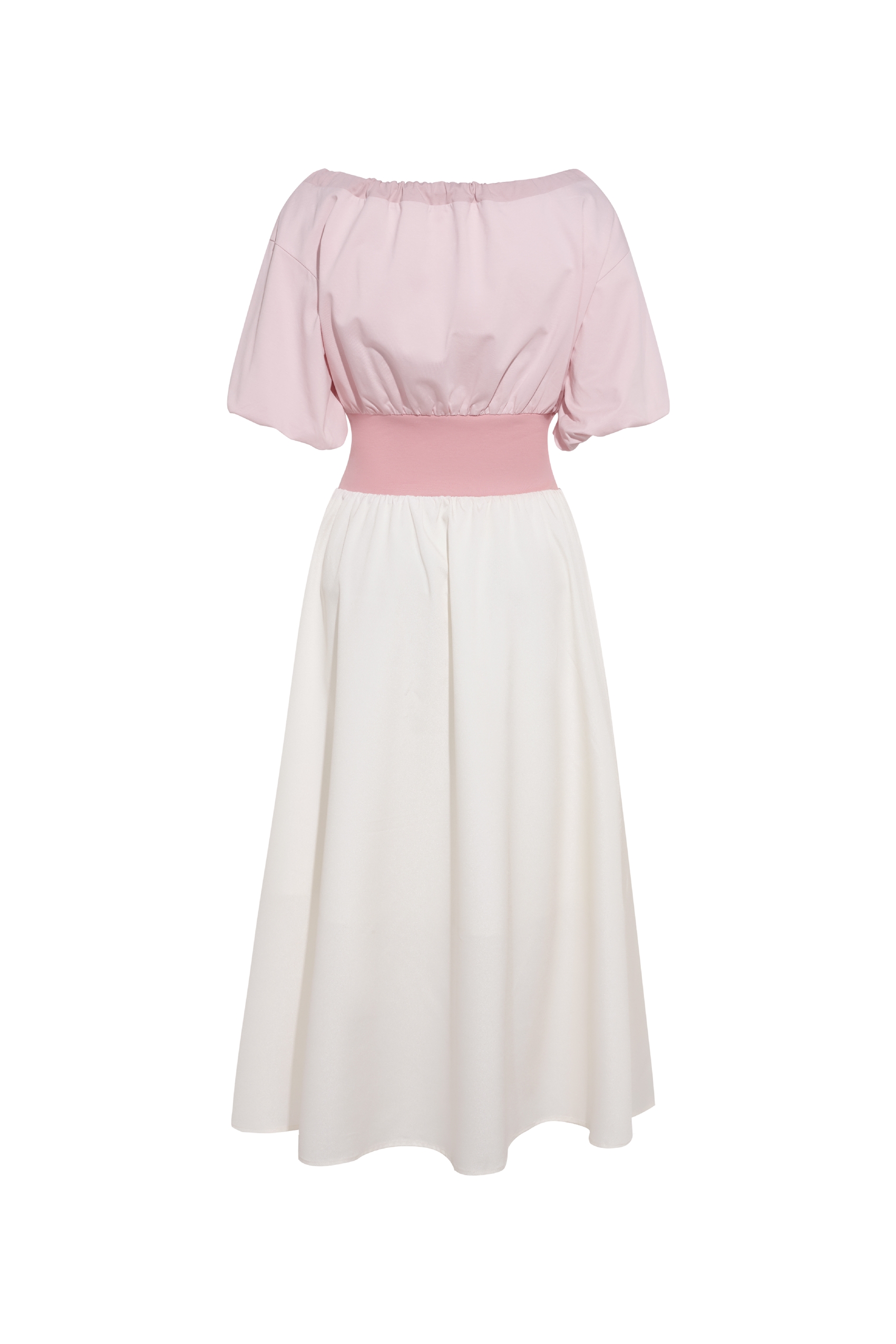 Vintage Puff Sleeve Dress