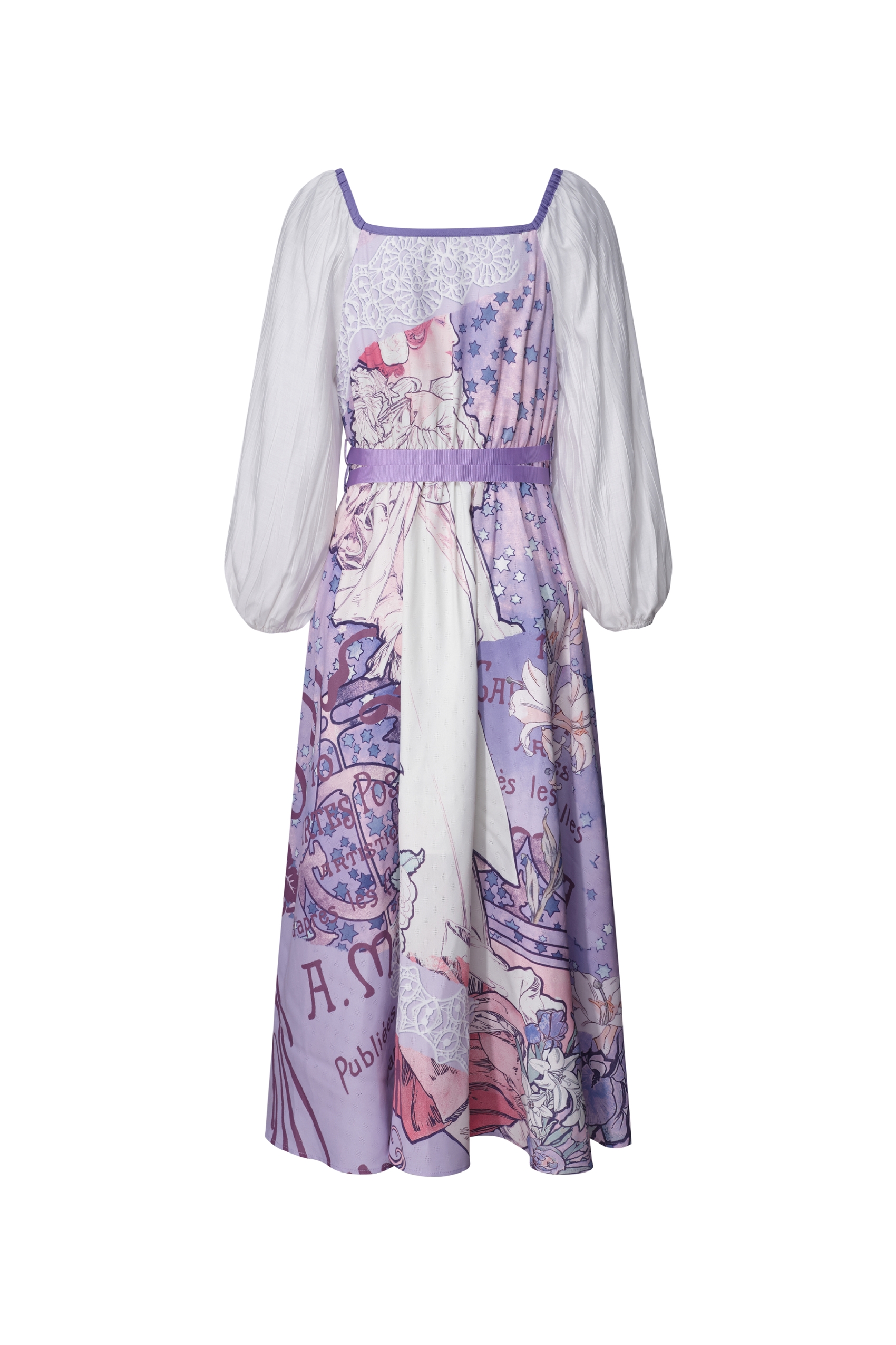 Oil Painting Print Dress