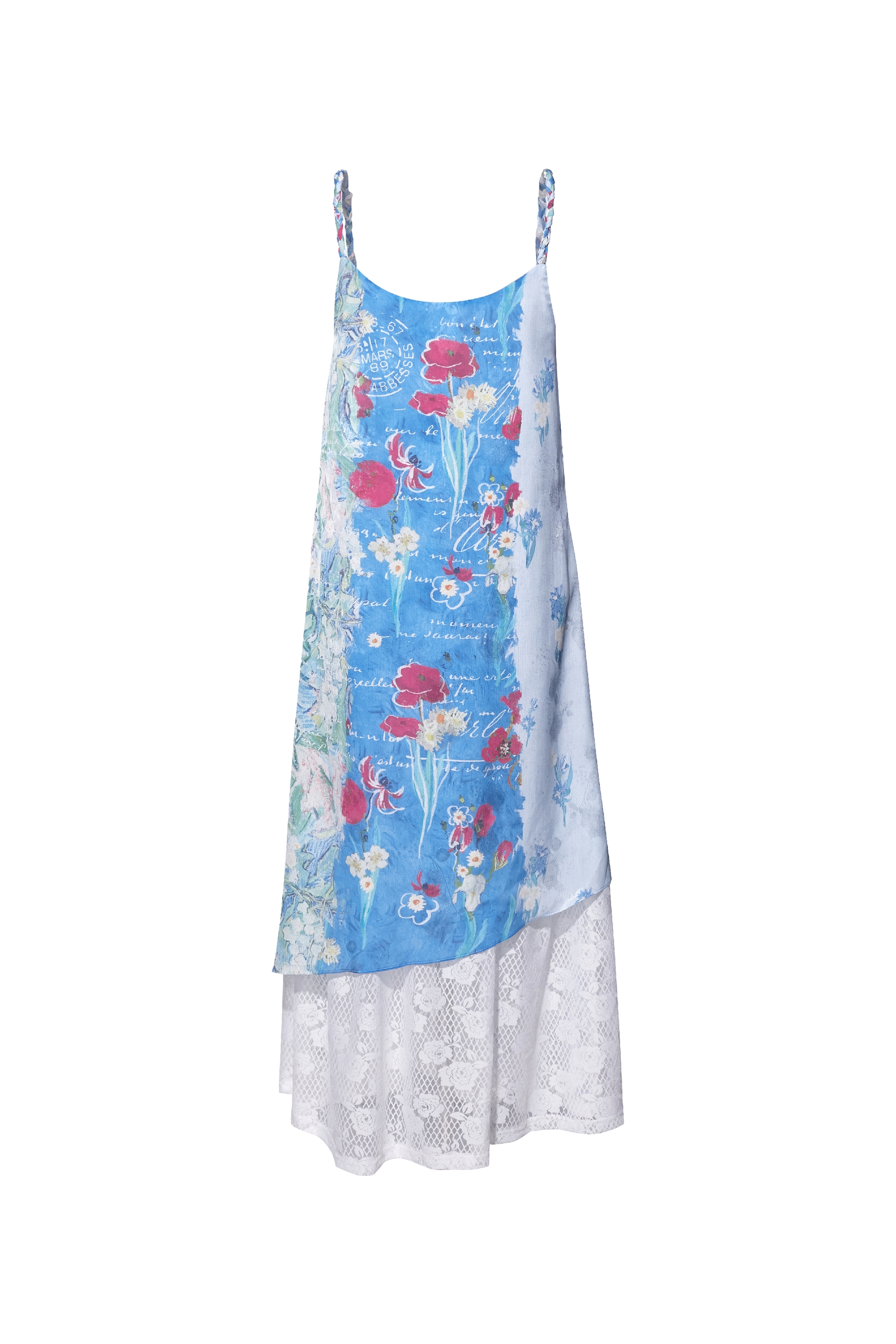 Blue French-Style Dress