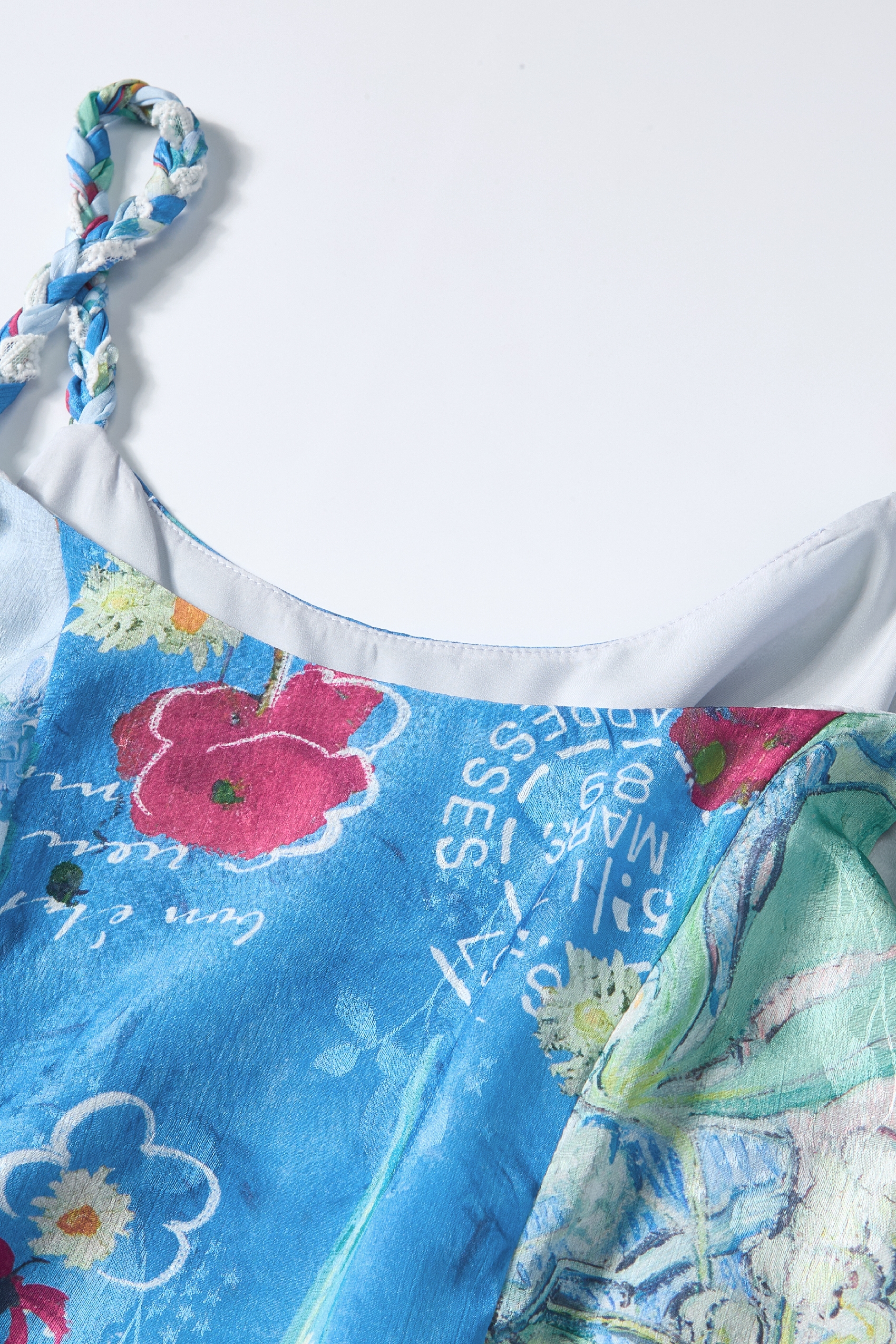 Blue French-Style Dress