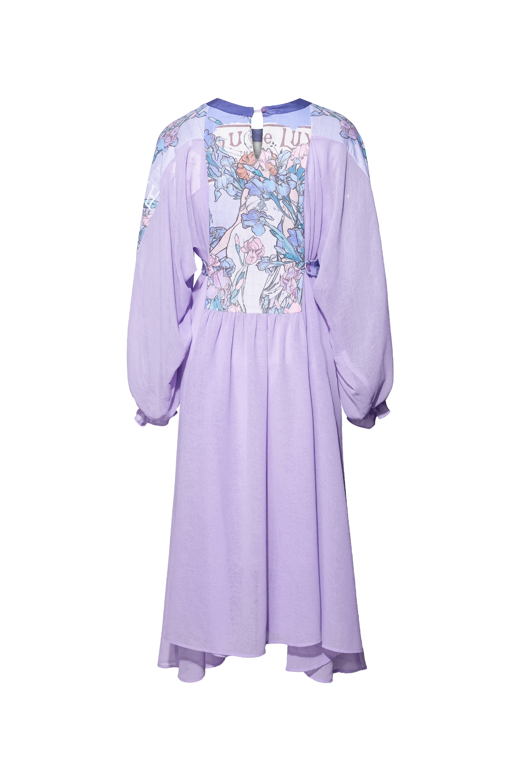 French Style Printed Dress