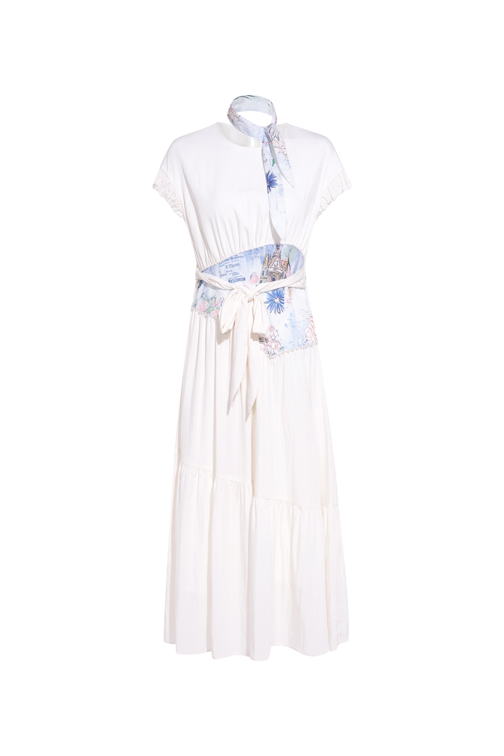 White A-Line Dress