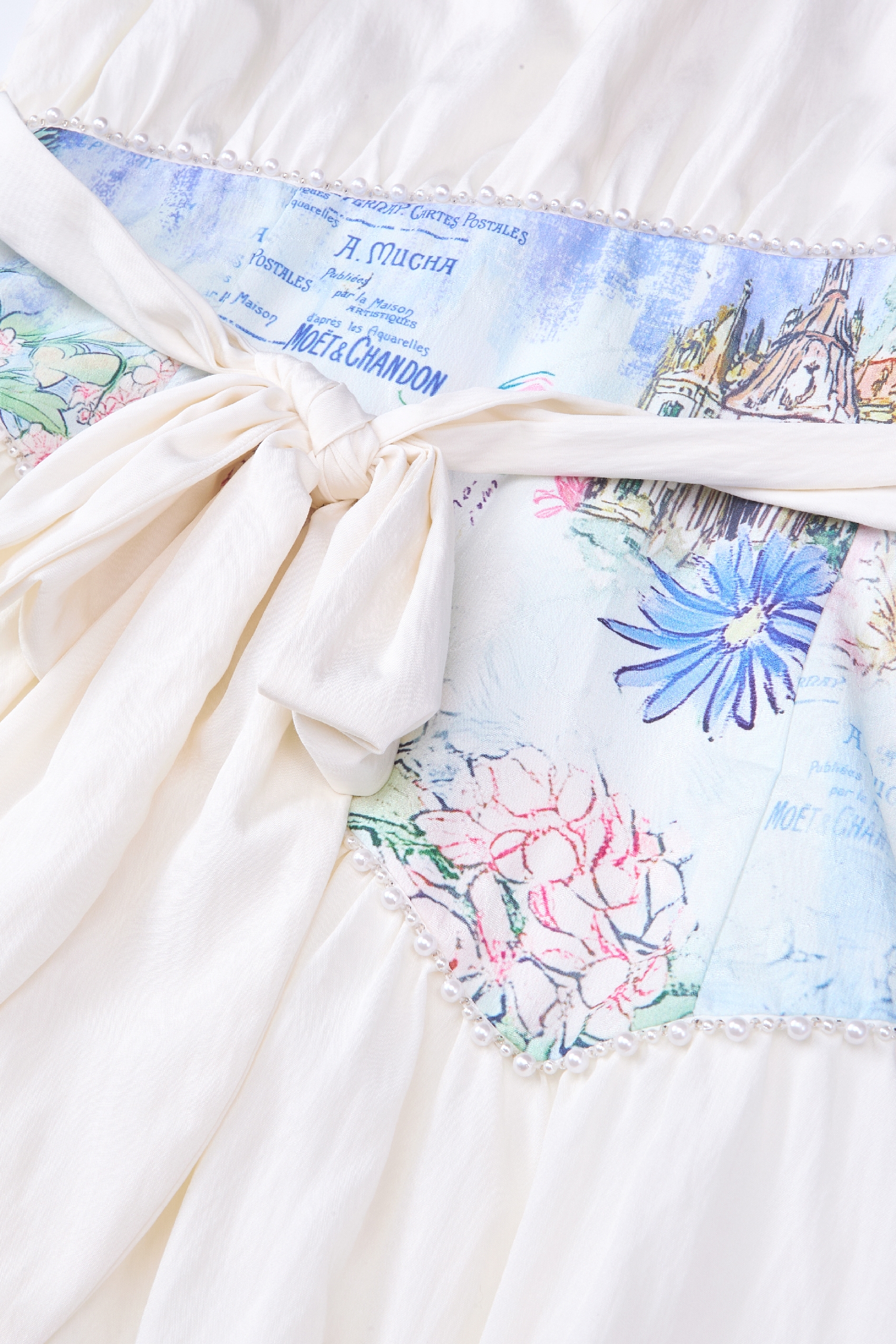 White A-Line Dress