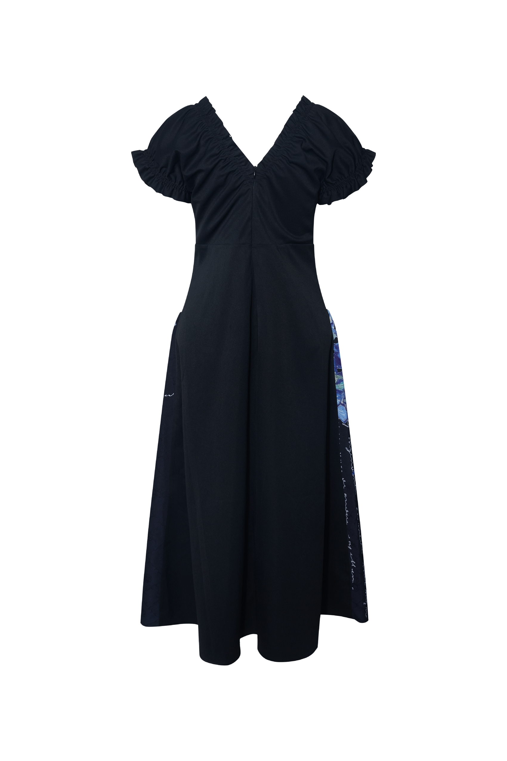 Vintage Floral A-Line Dress