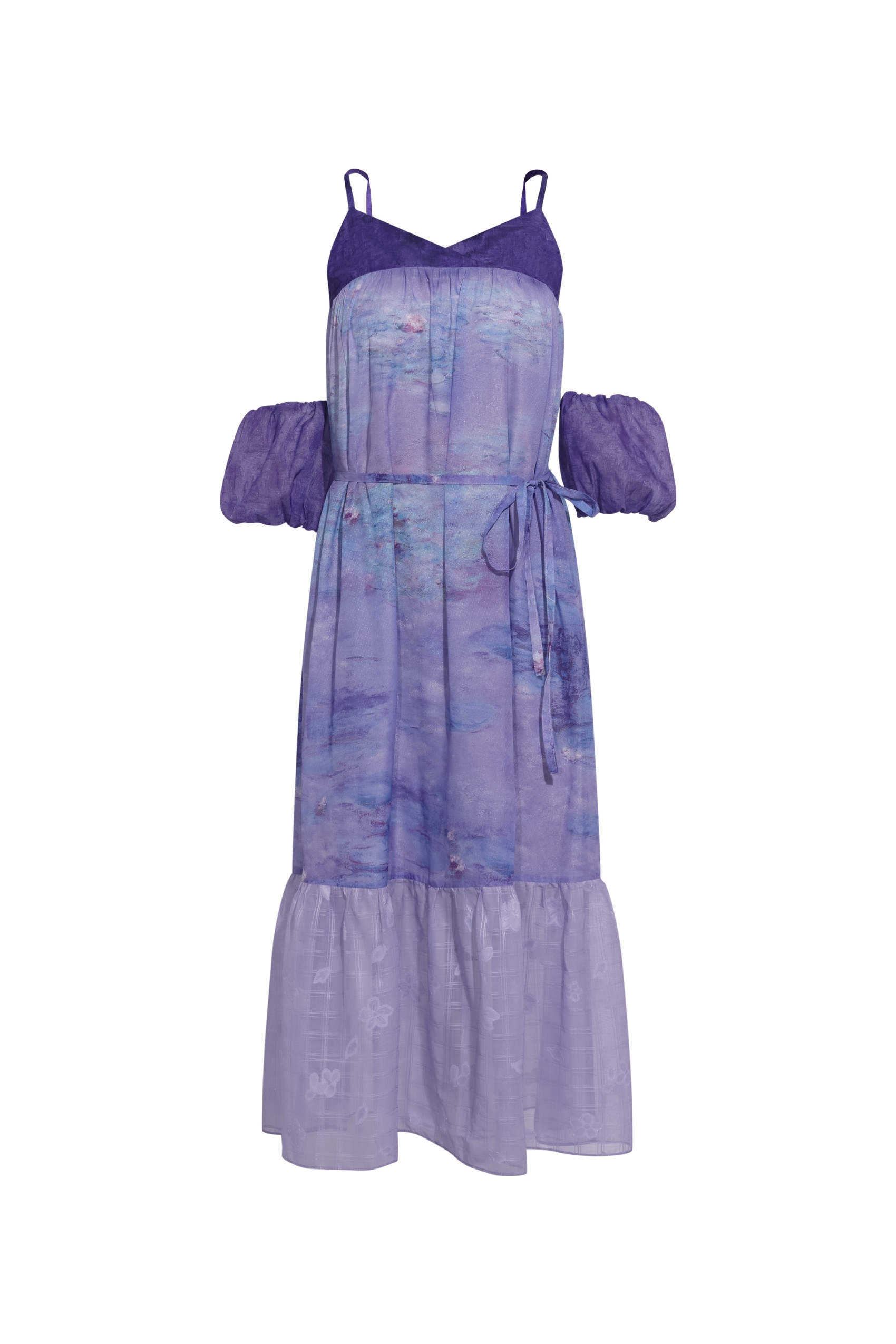 French-Style Spaghetti Strap Dress