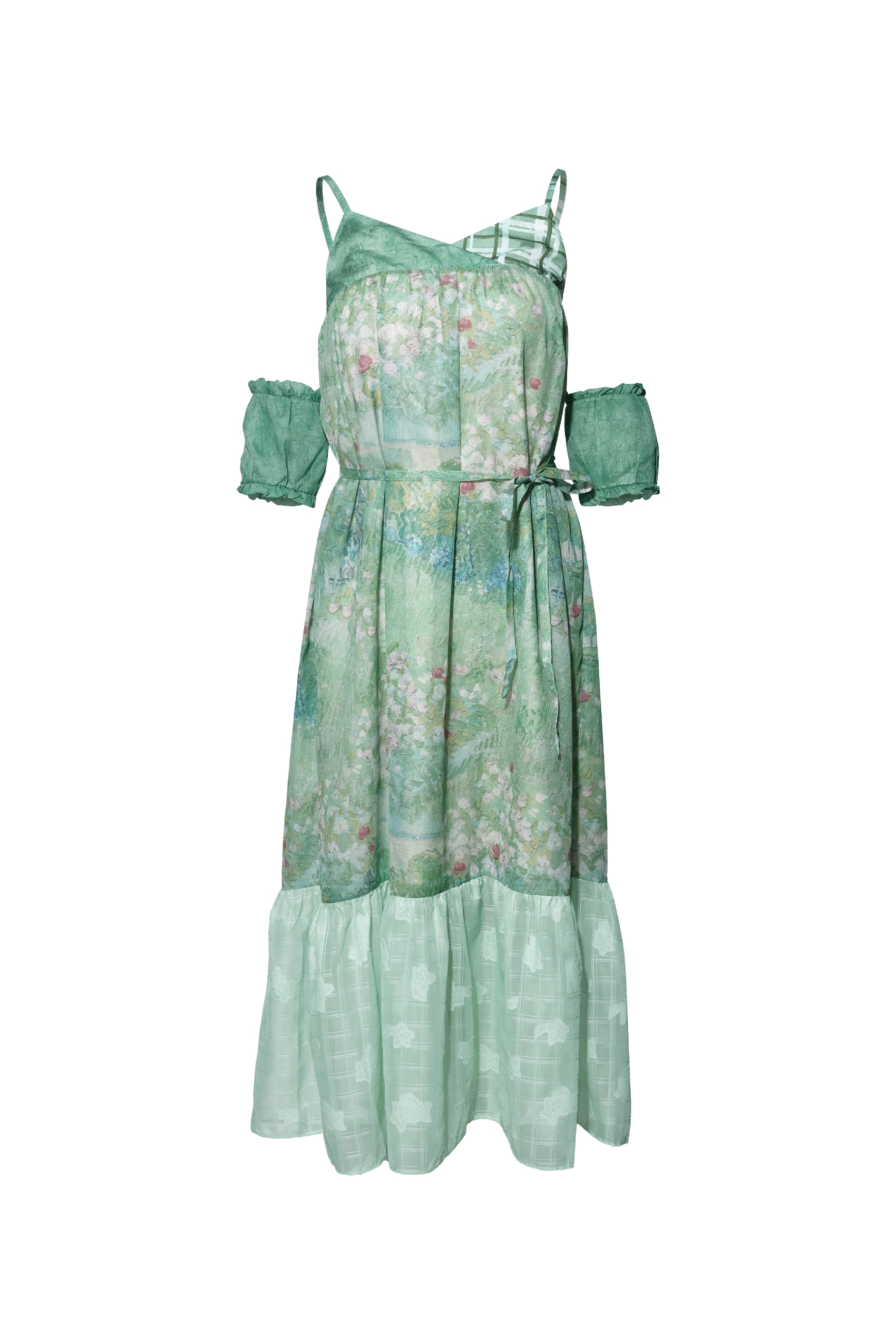 French-Style Spaghetti Strap Dress