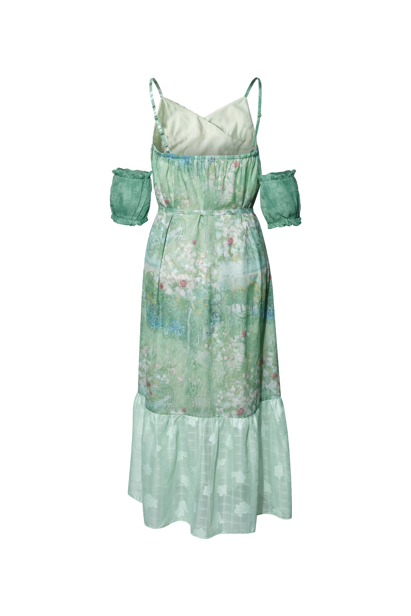 French-Style Spaghetti Strap Dress