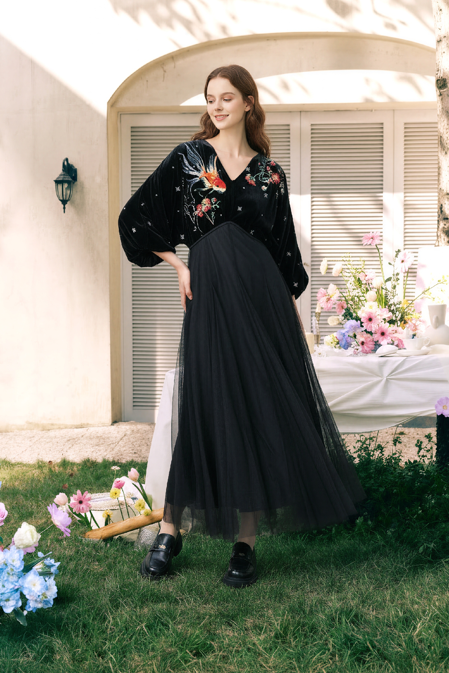 Vintage Patchwork Dress