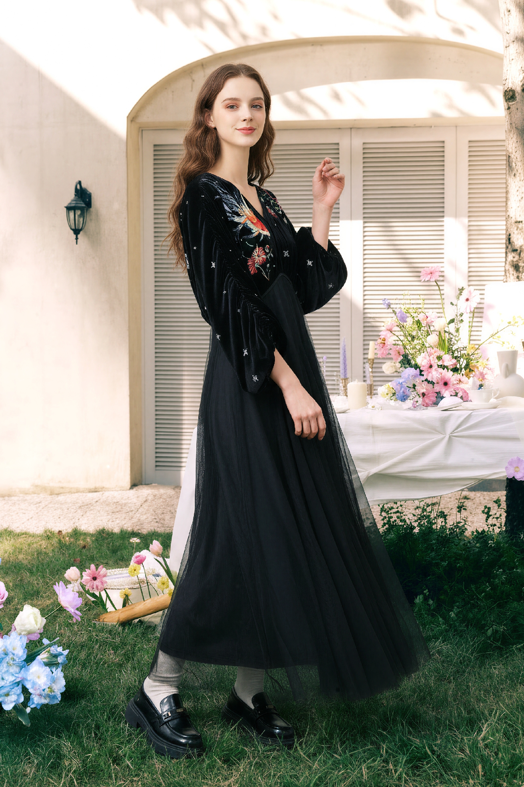 Vintage Patchwork Dress