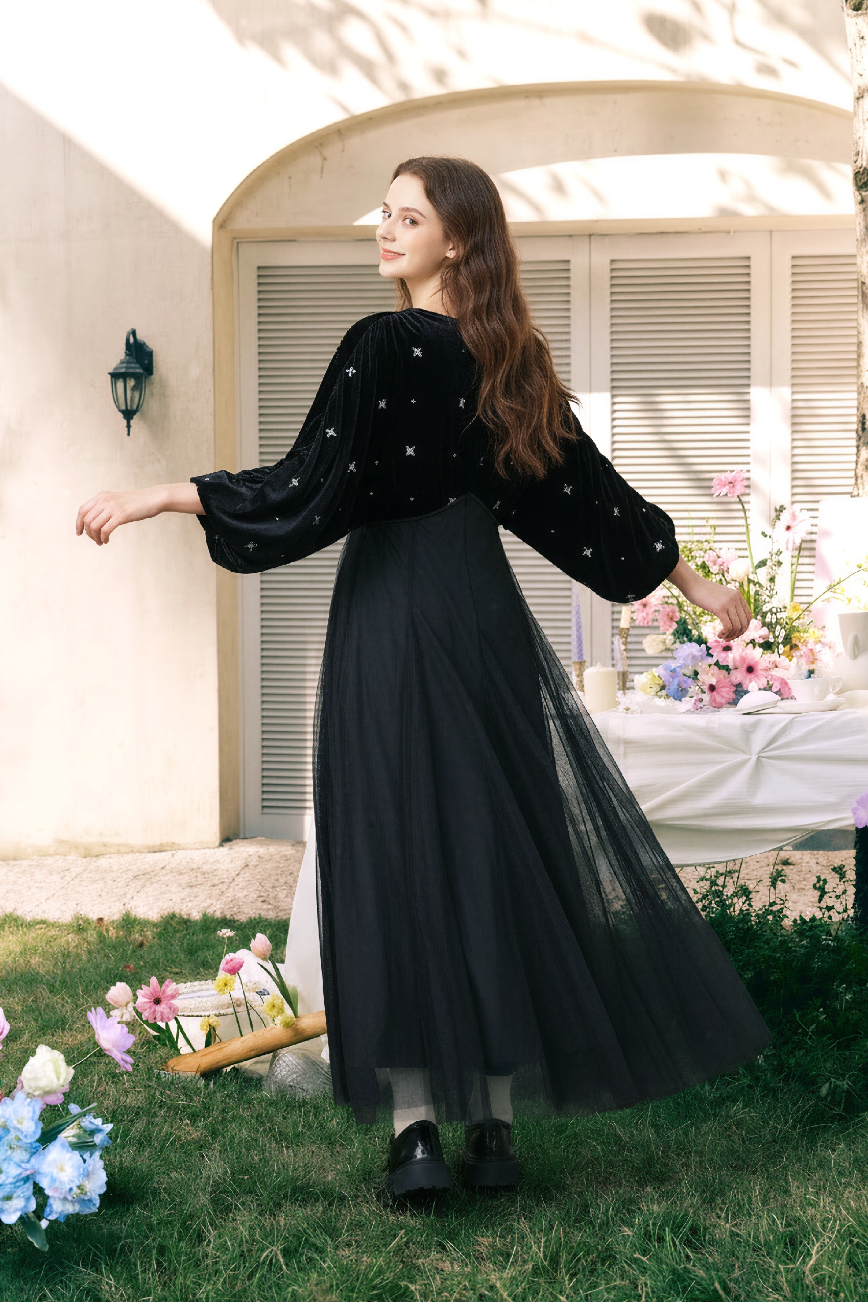 Vintage Patchwork Dress