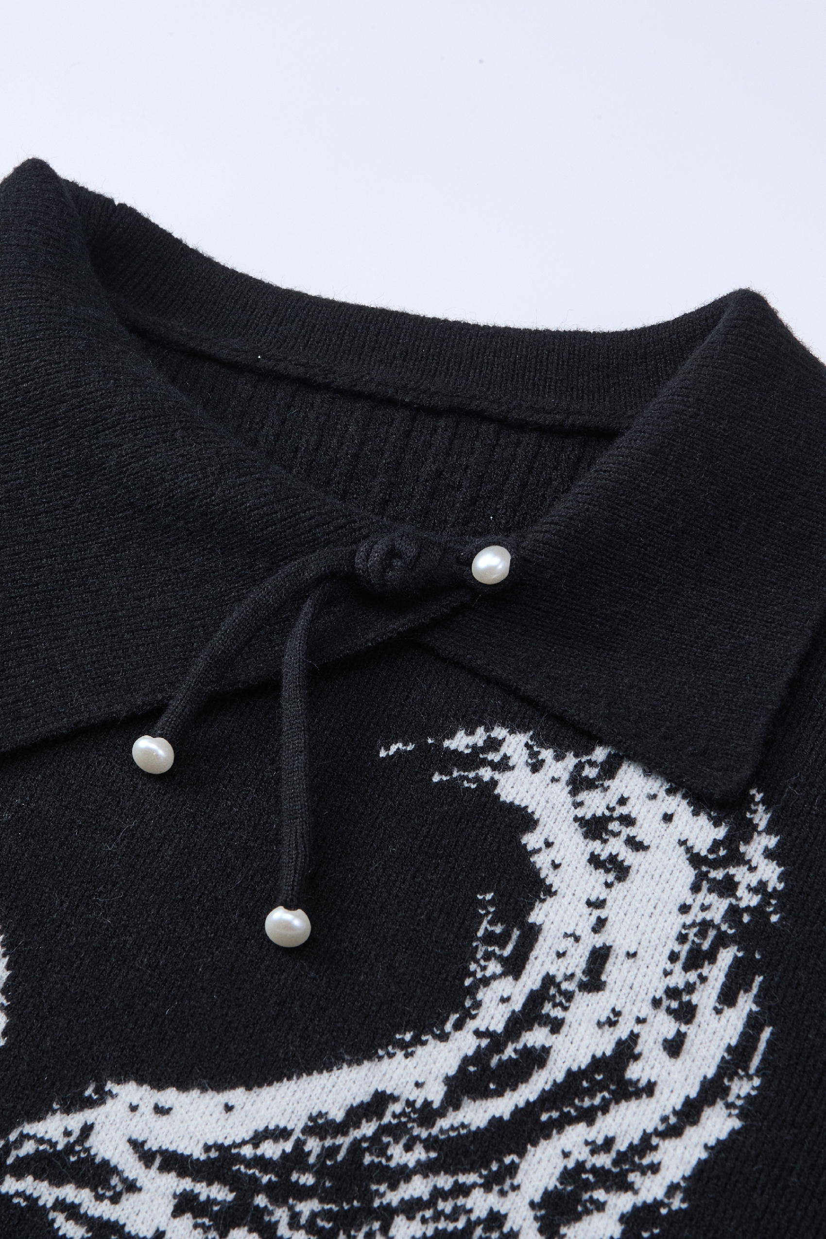 Asymmetrical Lapel Sweater