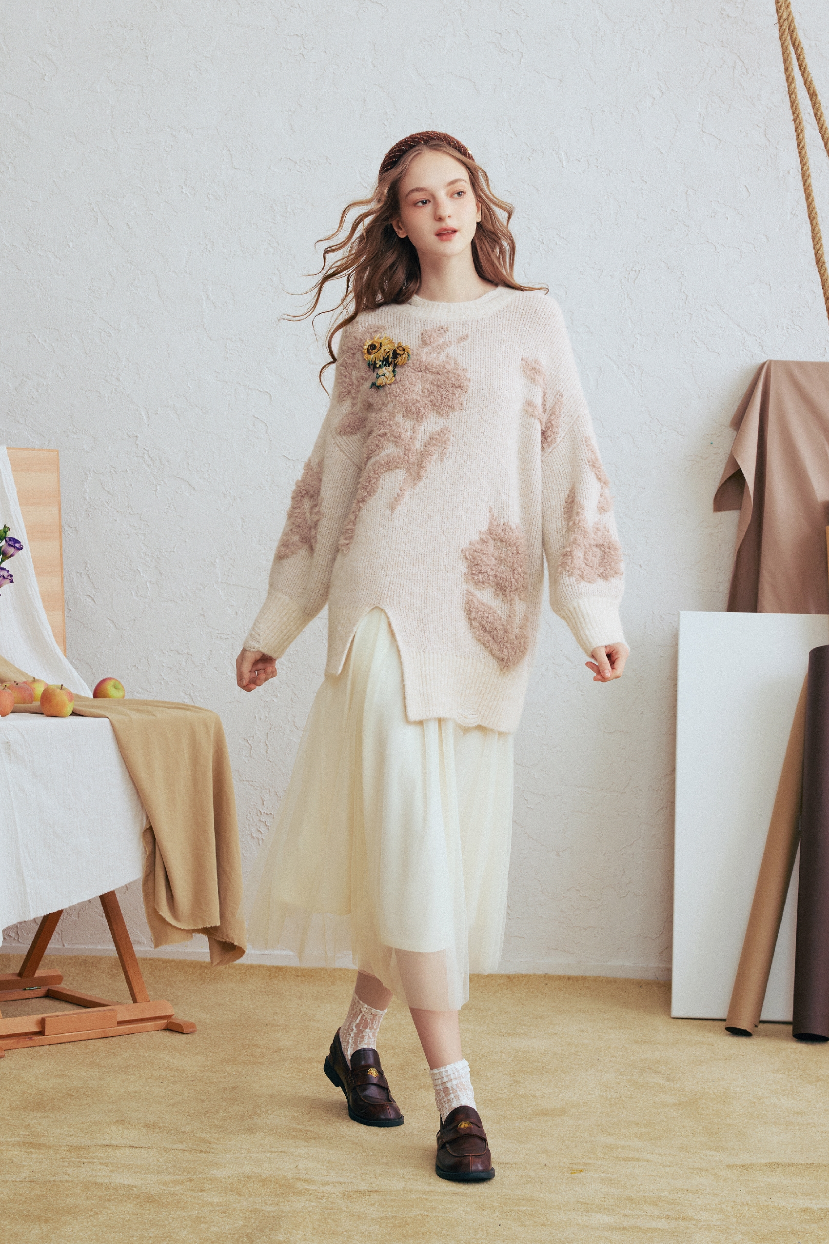 Relaxed-Style Versatile Sweater