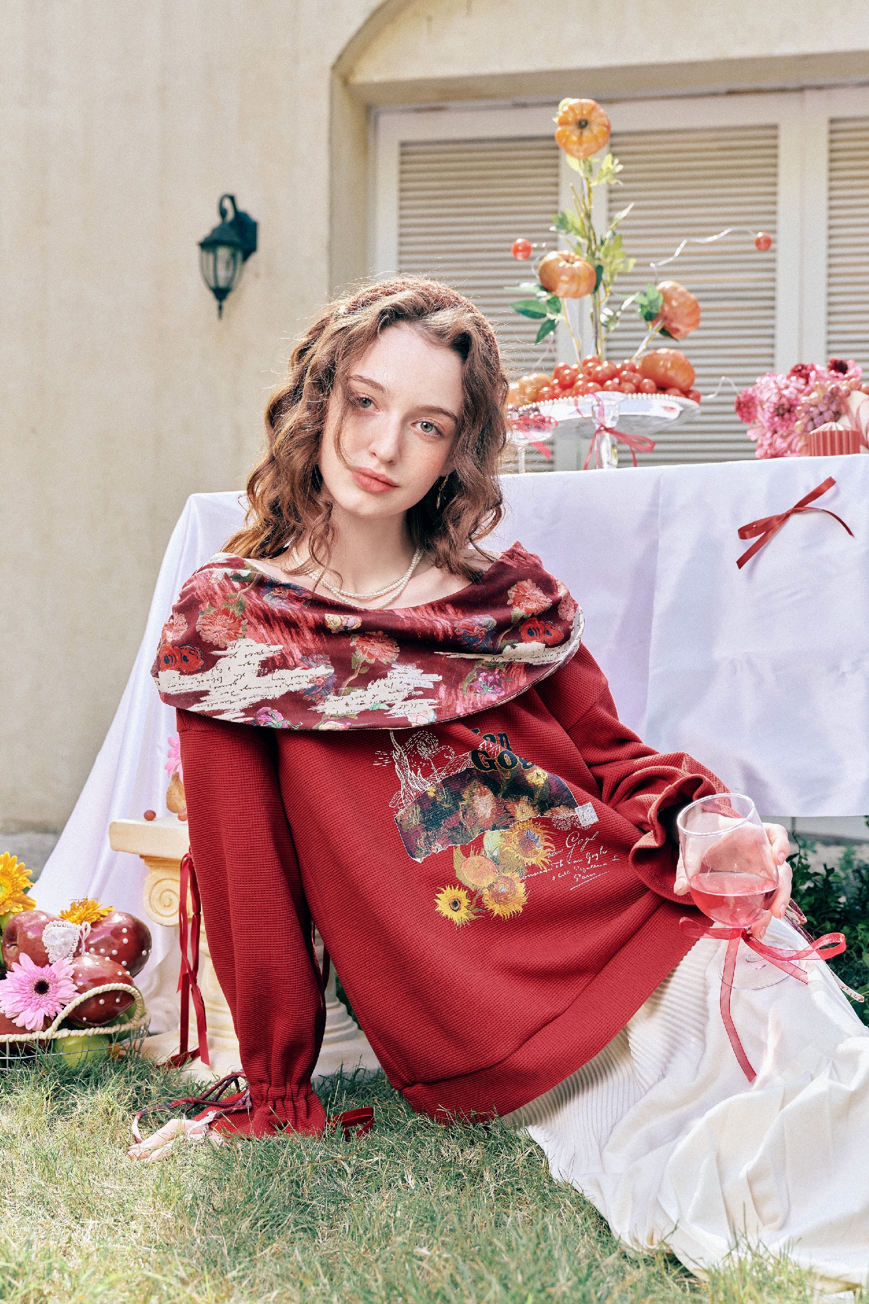 Red Relaxed-Fit T-Shirt